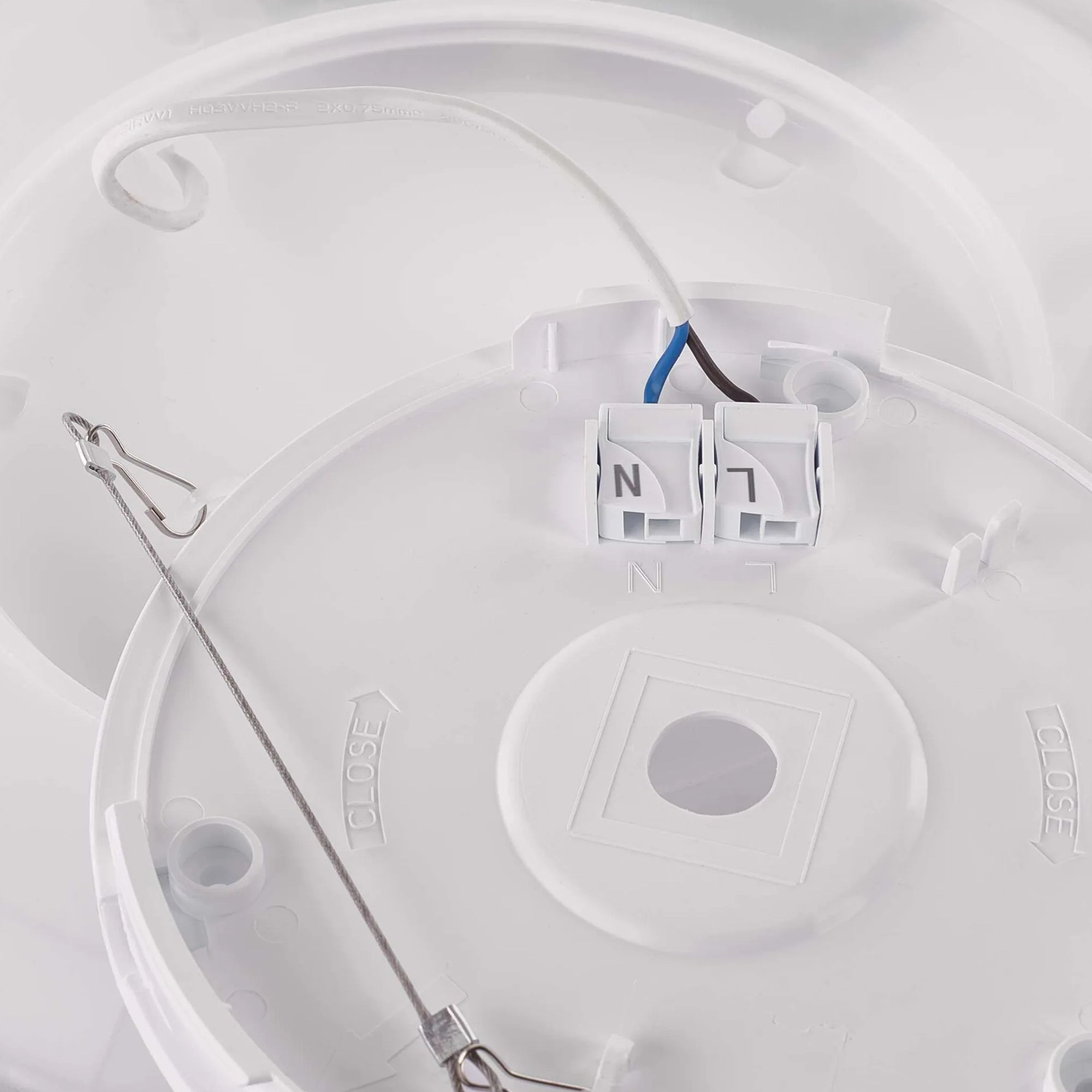 FLORI LED plafonjera, okrugla, bijela, 18W, 4000K, IP20, Ø293mm
