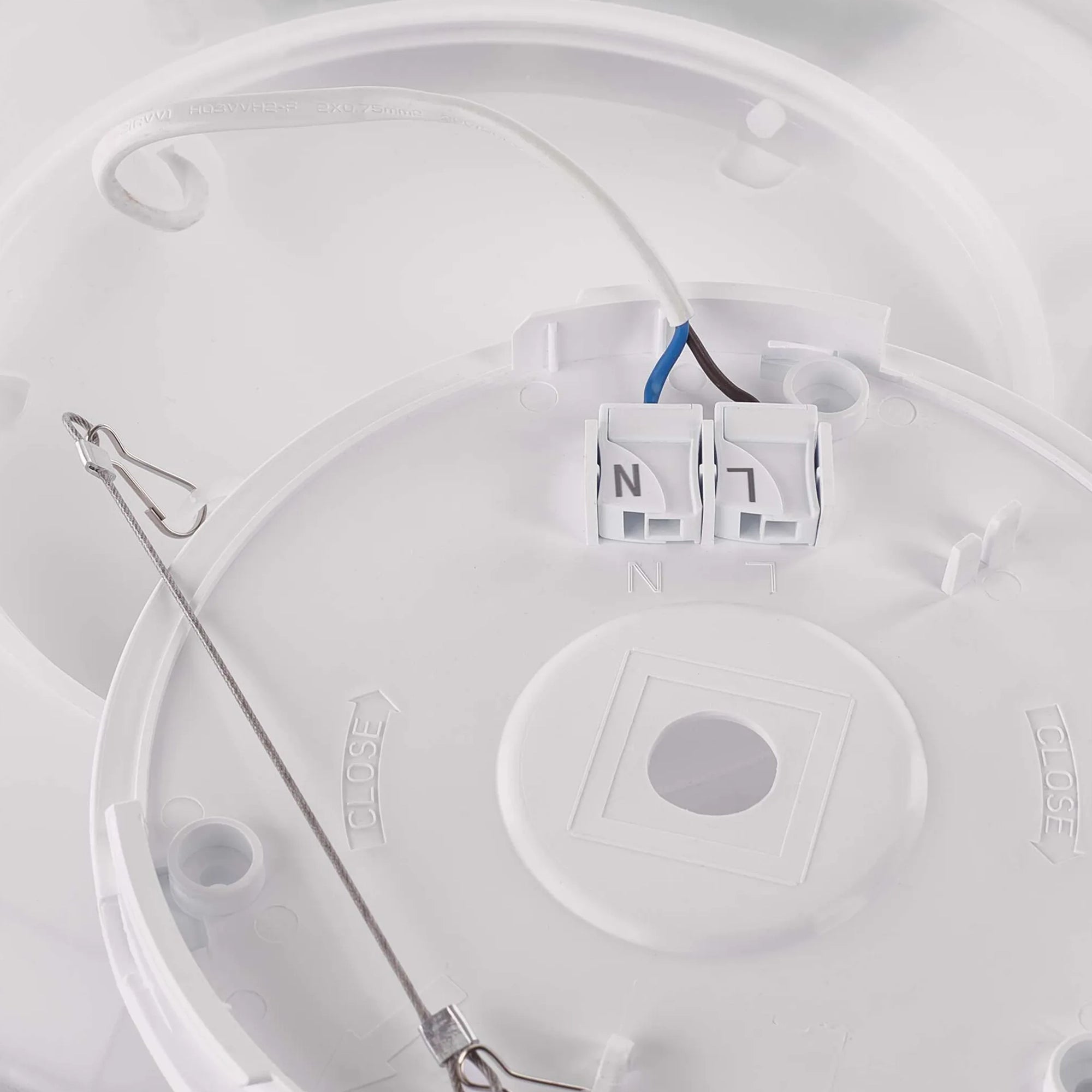 FLORI LED plafonjera, okrugla, bijela, 22W, 4000K, IP20, Ø420mm