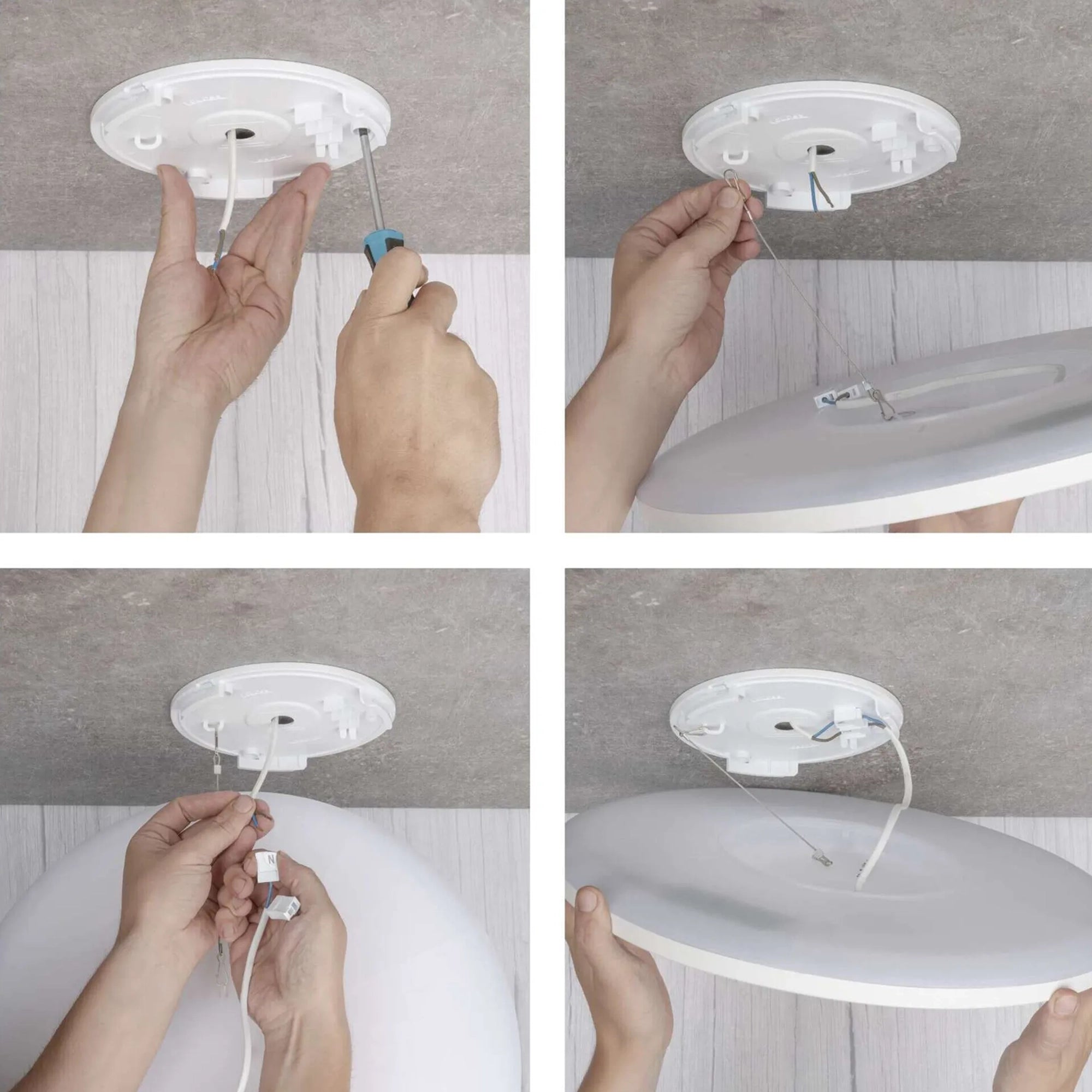 FLORI LED plafonjera, okrugla, bijela, 22W, 4000K, IP20, Ø420mm