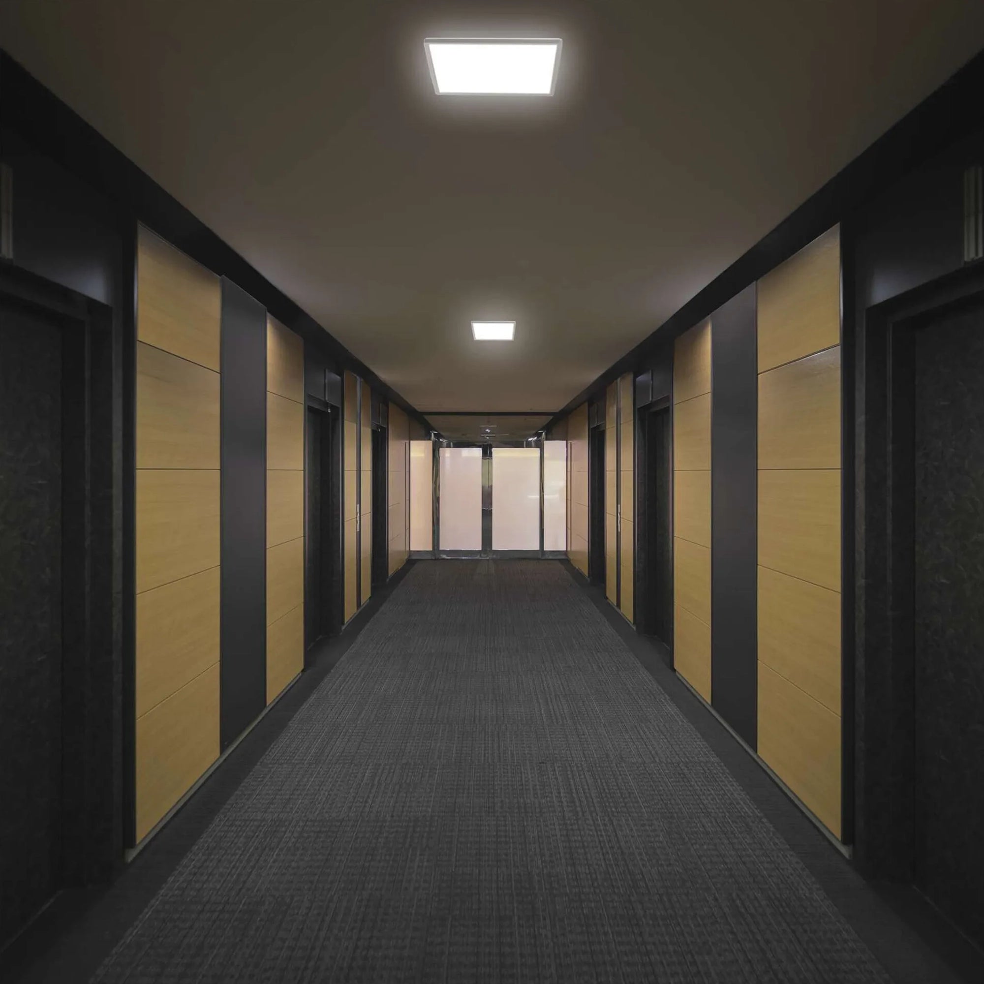 FLORI LED plafonjera, kvadratna, bijela, 18W, 4000K, IP20, 293x293mm