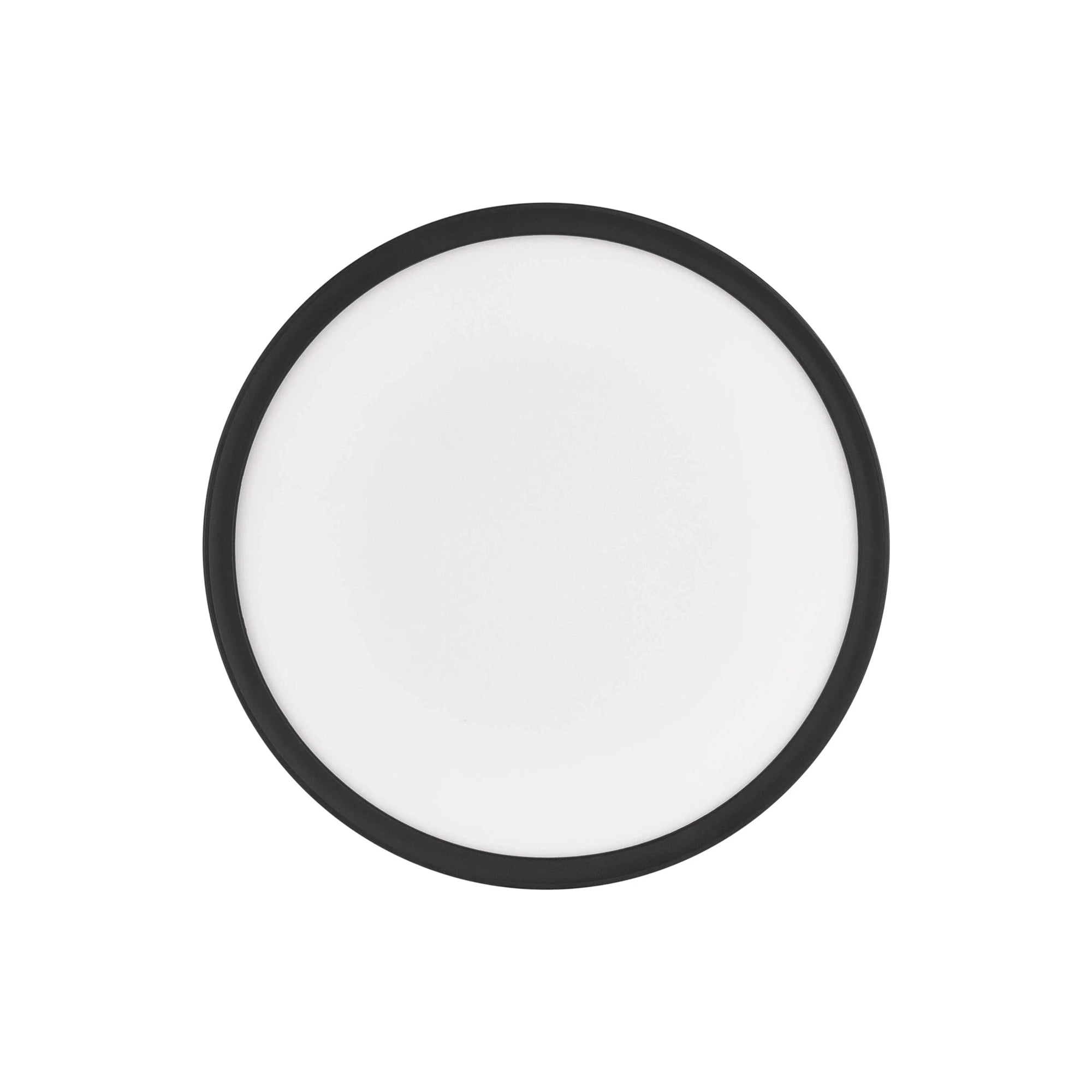 FLORI LED plafonjera, okrugla, crna, 18W, 4000K, IP20, Ø293mm