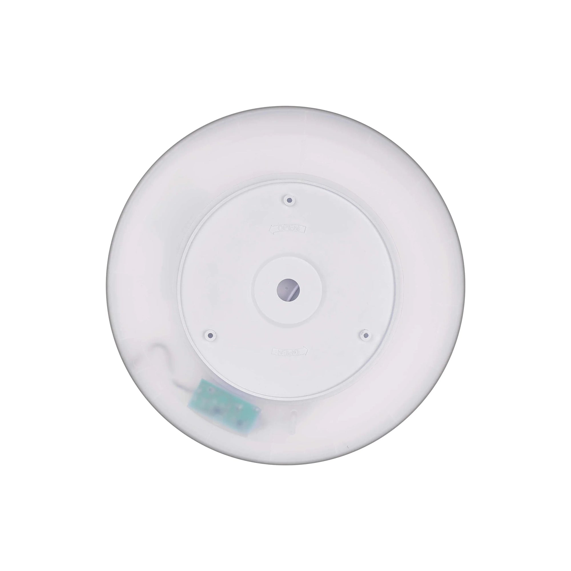 FLORI LED plafonjera, okrugla, crna, 18W, 4000K, IP20, Ø293mm