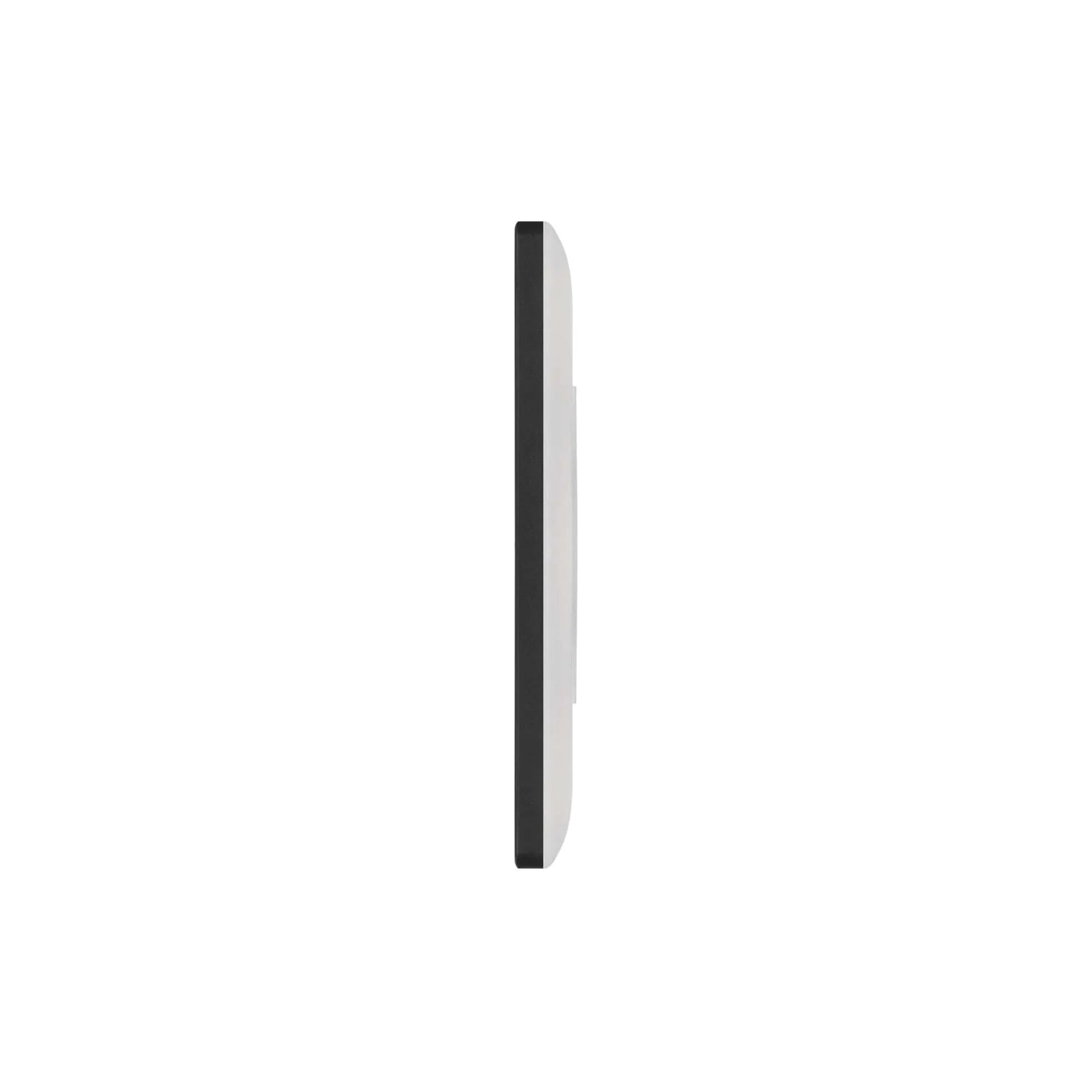 FLORI LED plafonjera, kvadratna, crna, 18W, 4000K, IP20, 293x293mm