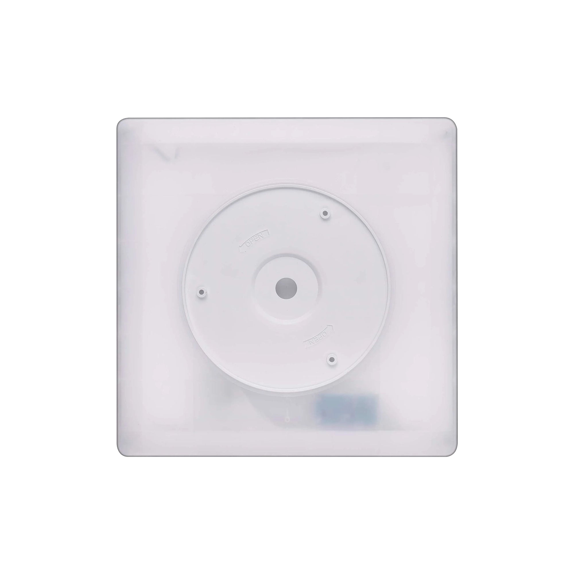 FLORI LED plafonjera, kvadratna, crna, 18W, 4000K, IP20, 293x293mm