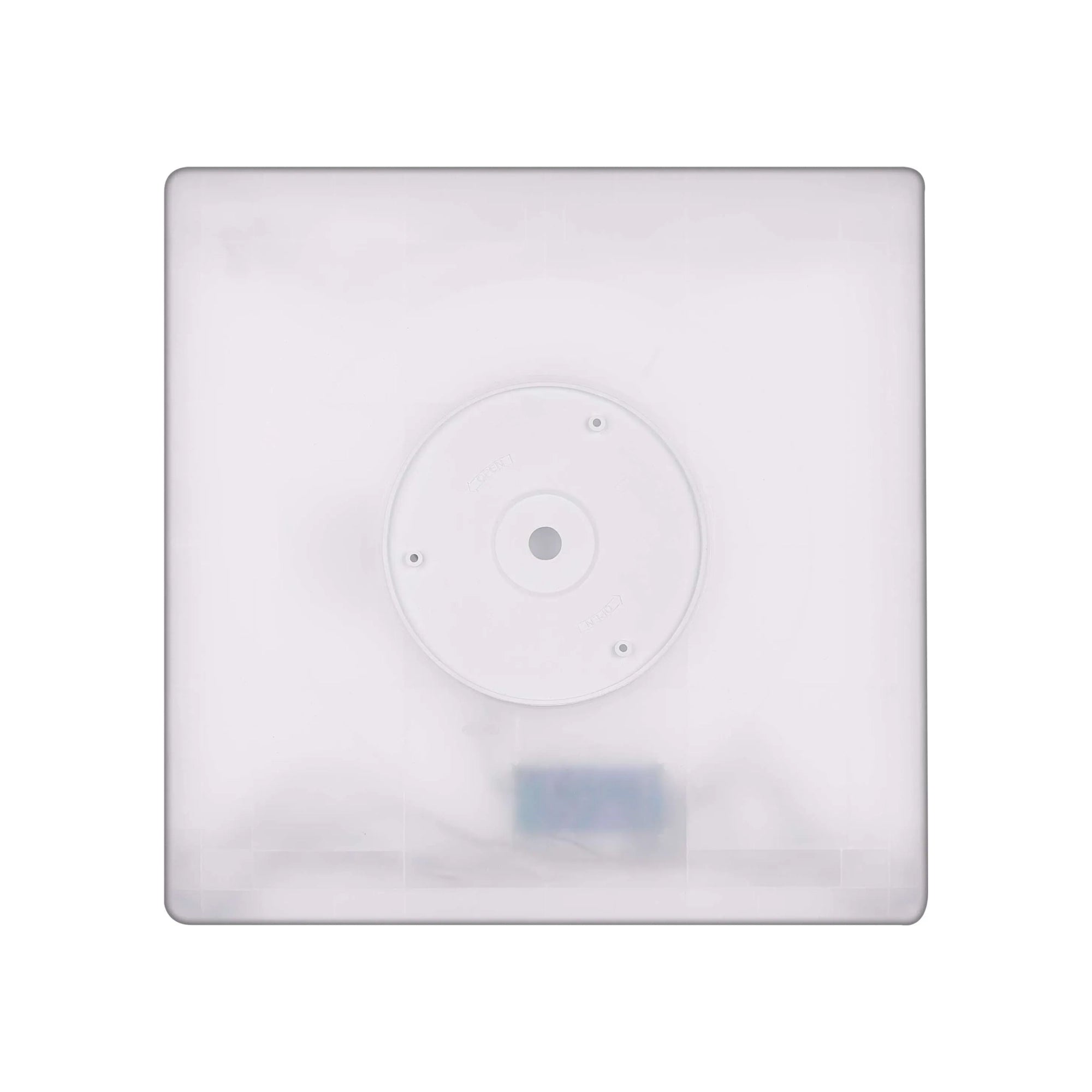 FLORI LED plafonjera, kvadratna, crna, 22W, 4000K, IP20, 420x420mm