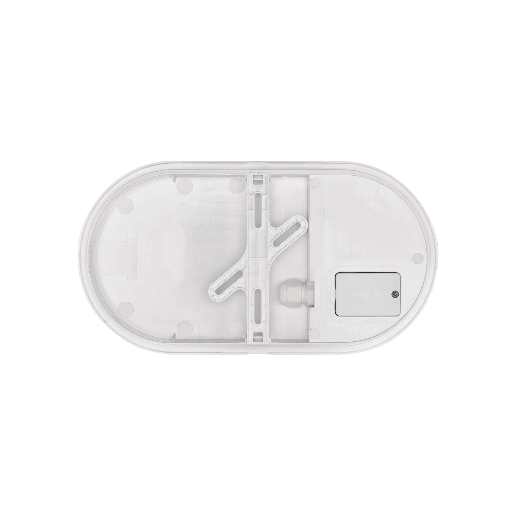 QARI LED plafonjera, ovalna, bijela, 20W, 4000K, IP65, 270x145mm