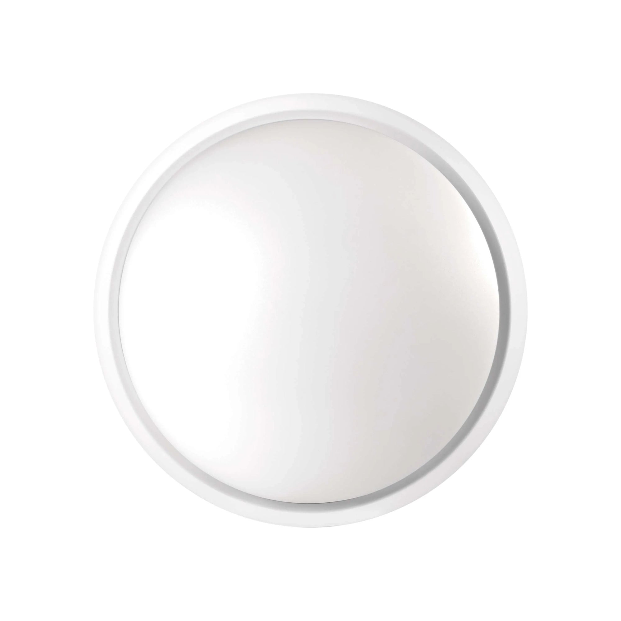 ZURI LED plafonjera, crna/bijela, 14W, 3000K, IP54, Ø215mm