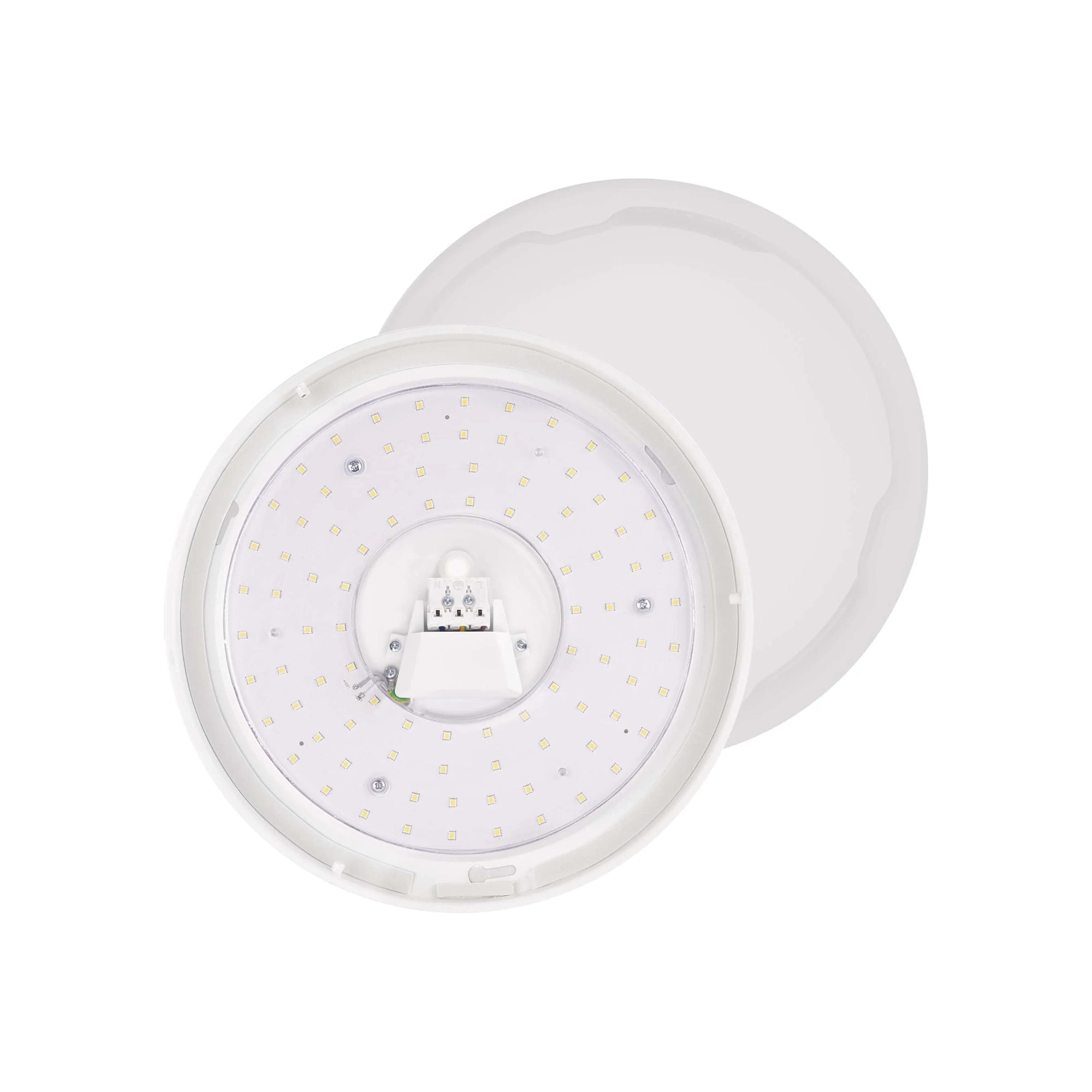 TIVI LED plafonjera, B CLASS, bijela, 5.2W, 3000K, IP44, Ø250mm