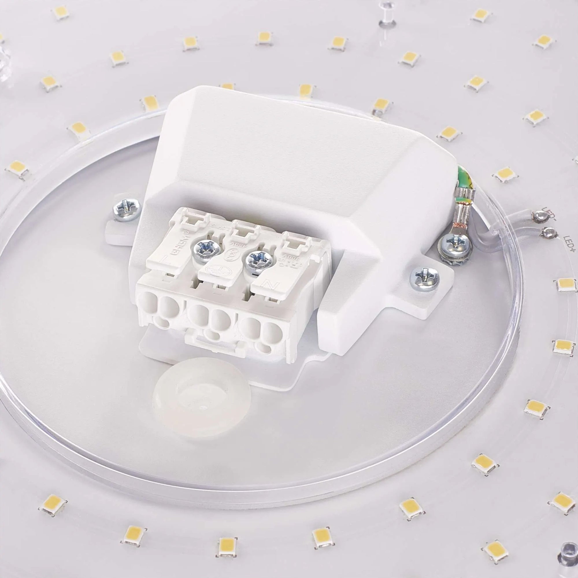 TIVI LED plafonjera, B CLASS, bijela, 12.5W, 3000K, IP44, Ø380mm