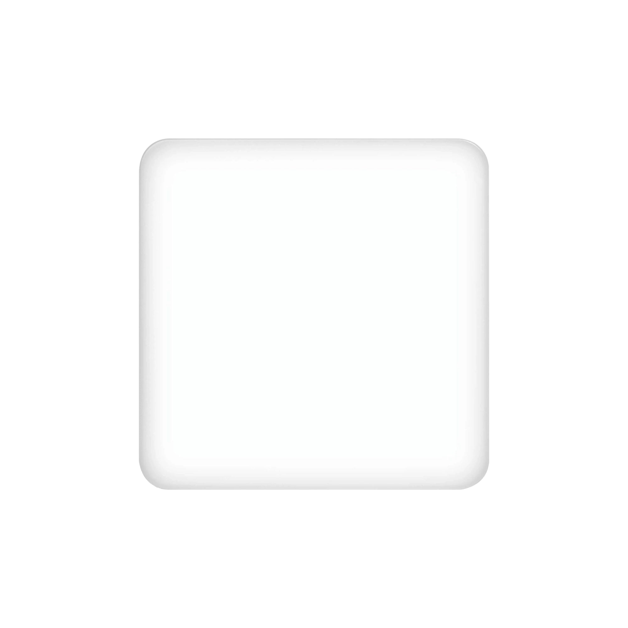 TORI LED plafonjera, kvadratna, bijela, 15W, 4000K, IP54, 220x220mm