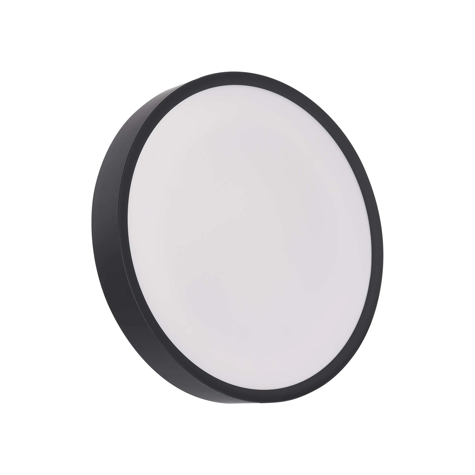 RORI LED plafonjera, crna, 17W, CCT, IP20, Ø310mm