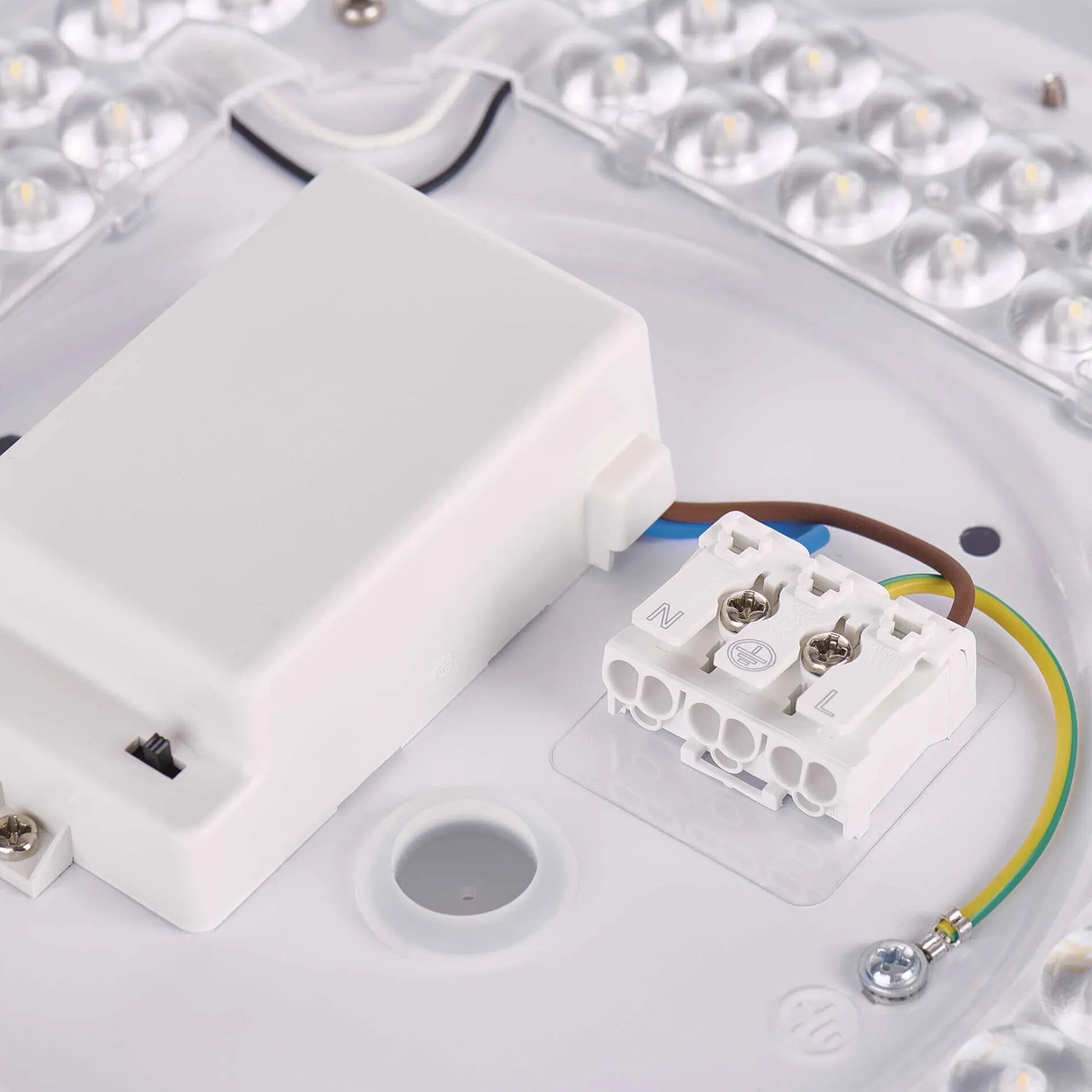 RORI LED plafonjera, crna, 17W, CCT, IP20, Ø310mm