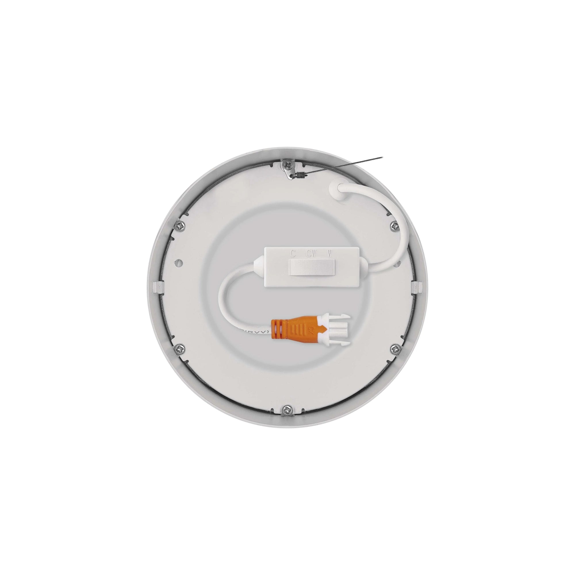 NEXXO LED panel, nadgradni, okrugli, bijeli, 7.6W, CCT, IP20/IP40, Ø120mm