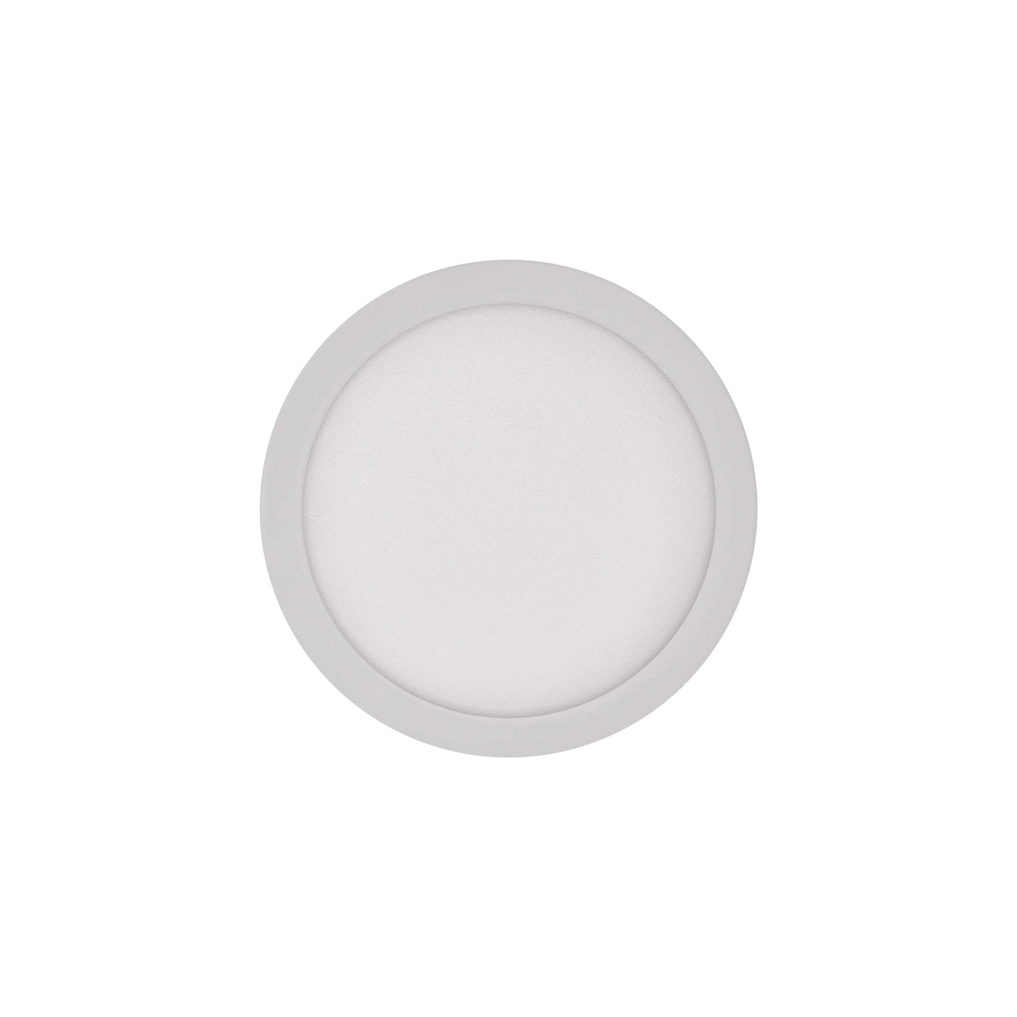 NEXXO LED panel, nadgradni, okrugli, bijeli, 7.6W, 4000K, IP20/IP40, Ø120mm
