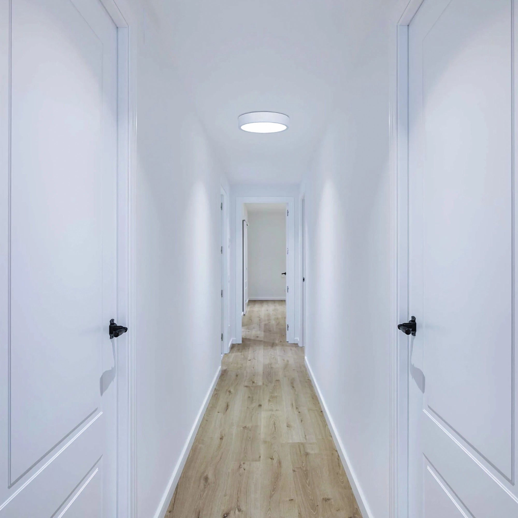NEXXO LED panel, nadgradni, okrugli, bijeli, 21W, CCT, IP20/IP40, Ø225mm