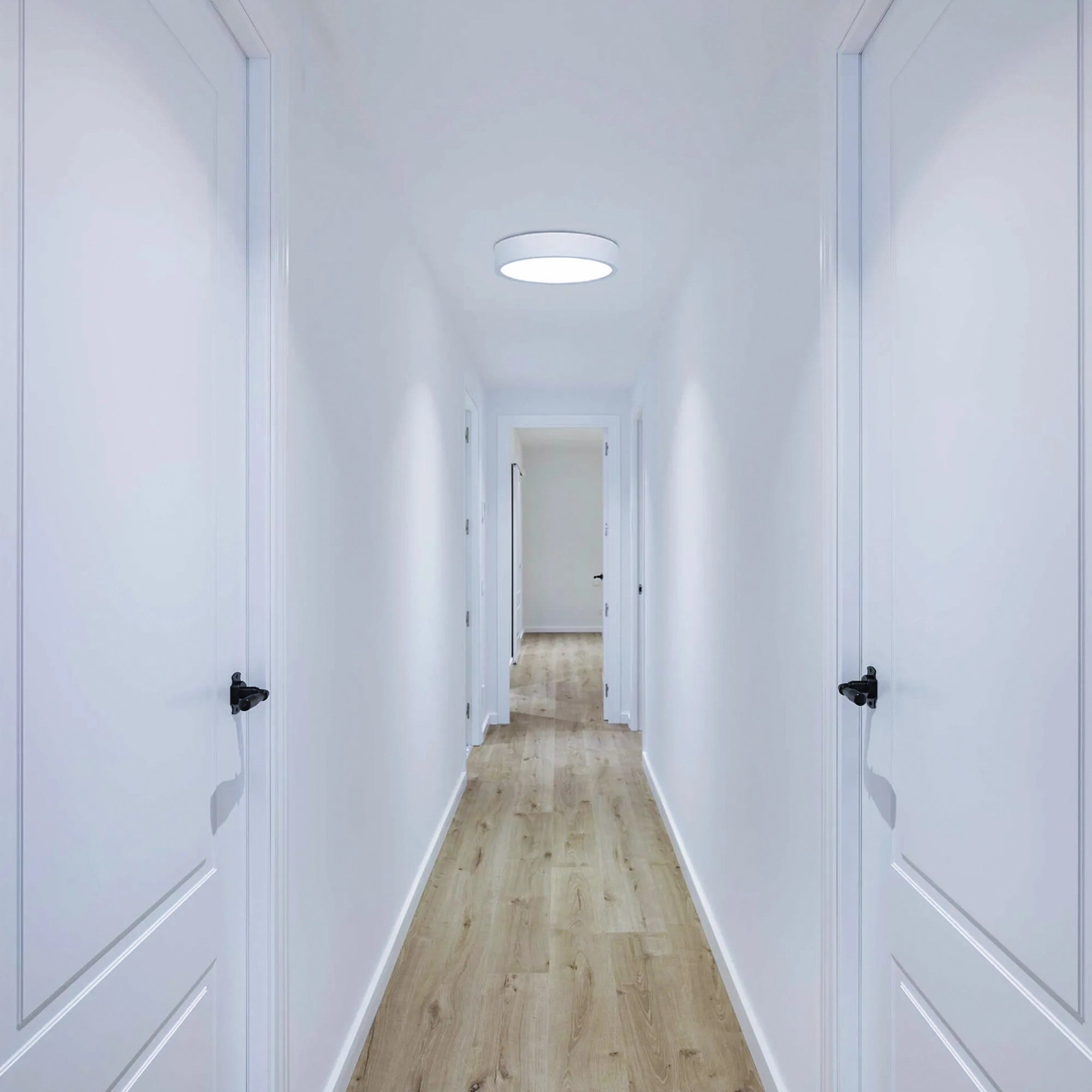 NEXXO LED panel, nadgradni, okrugli, bijeli, 28.5W, CCT, IP20/IP40, Ø300mm