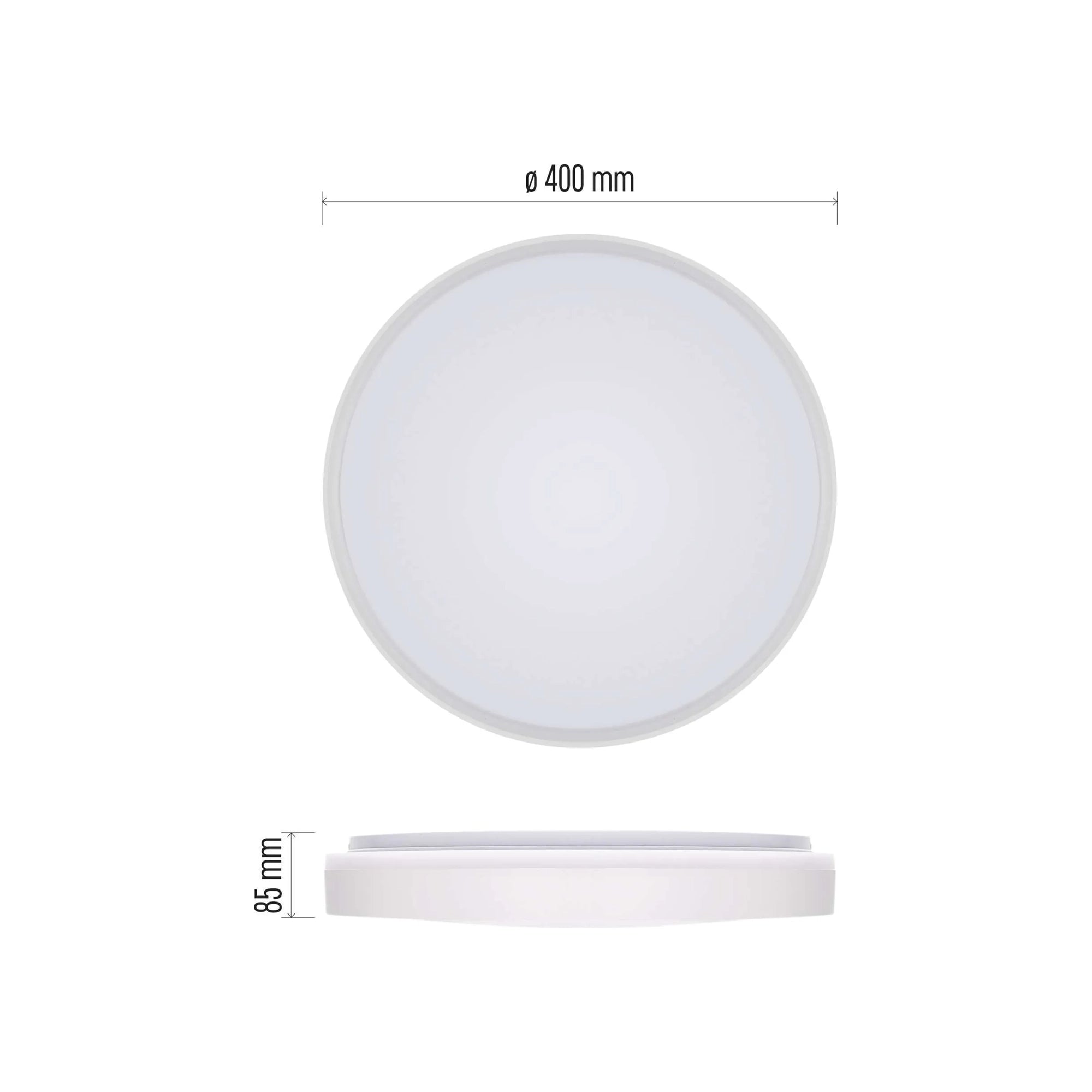 LIVI LED plafonjera, s daljinskim, bijela, 30W, CCT, IP20, Ø400mm