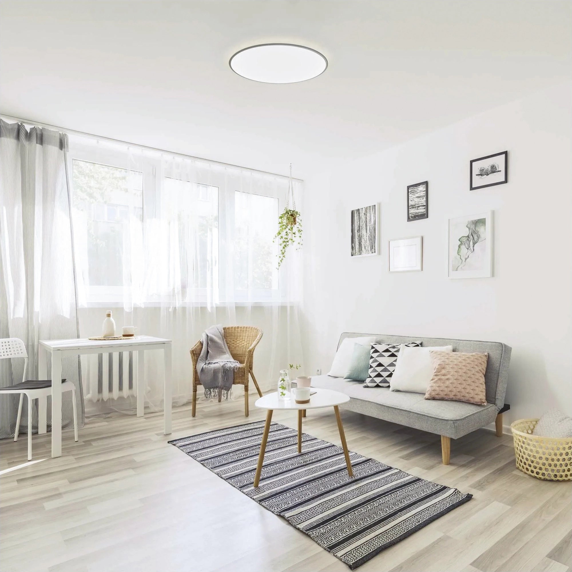 ALVI LED plafonjera, s daljinskim, bijela, 24W, CCT, IP20, Ø360mm