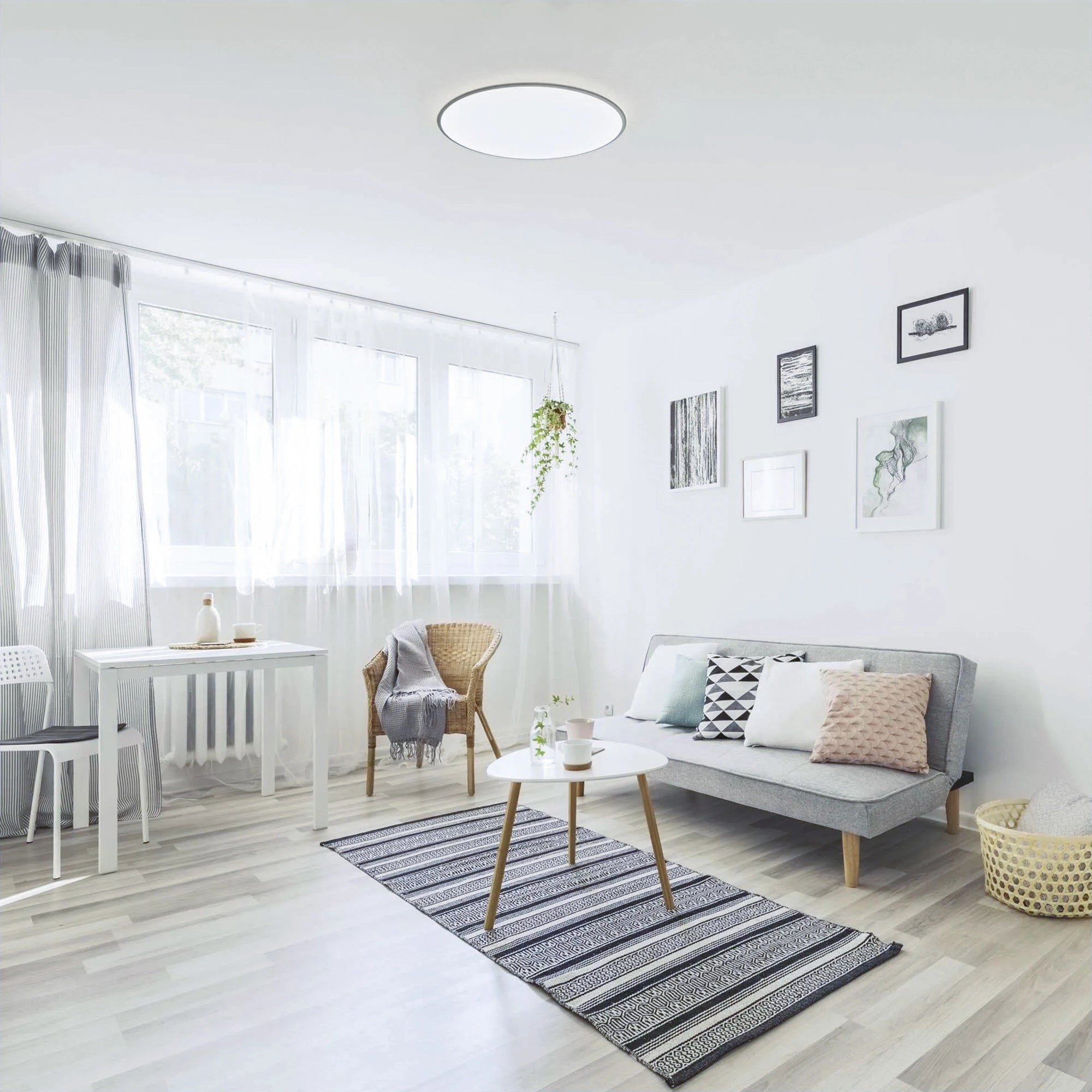 ALVI LED plafonjera, s daljinskim, bijela, 24W, CCT, IP20, Ø360mm
