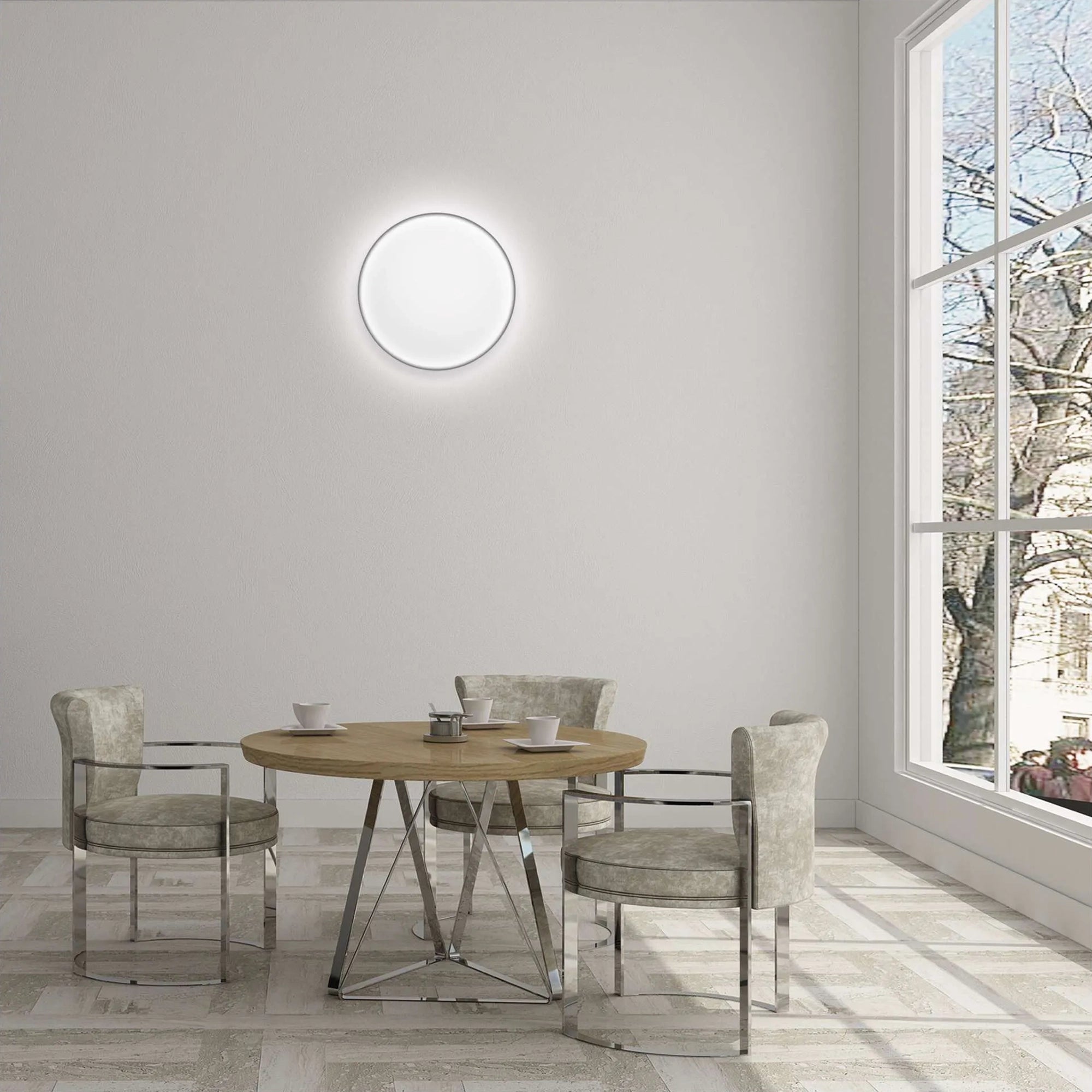 ALVI LED plafonjera, s daljinskim, bijela, 24W, CCT, IP20, Ø360mm