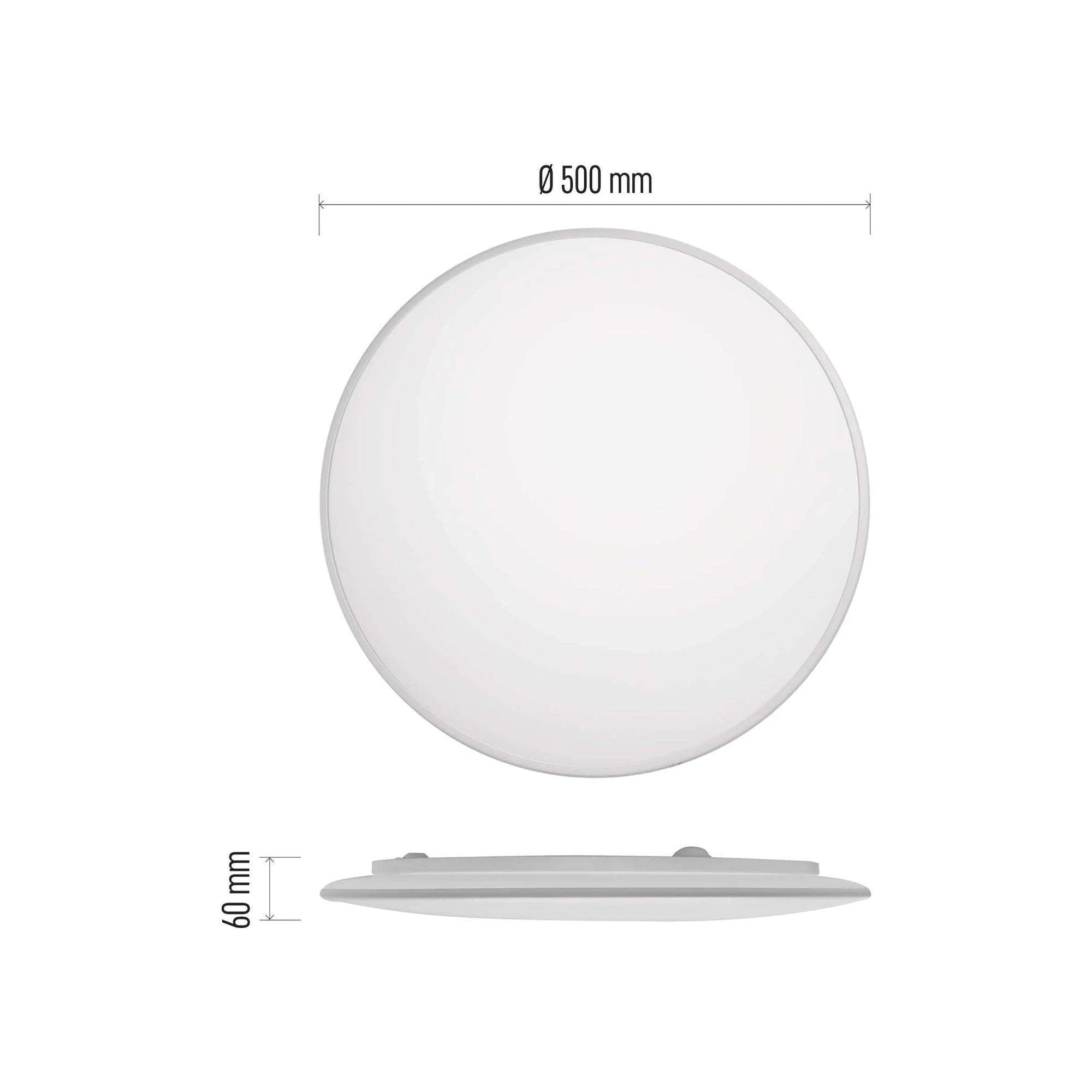 ALVI LED plafonjera, s daljinskim, bijela, 36W, CCT, IP20, Ø500mm