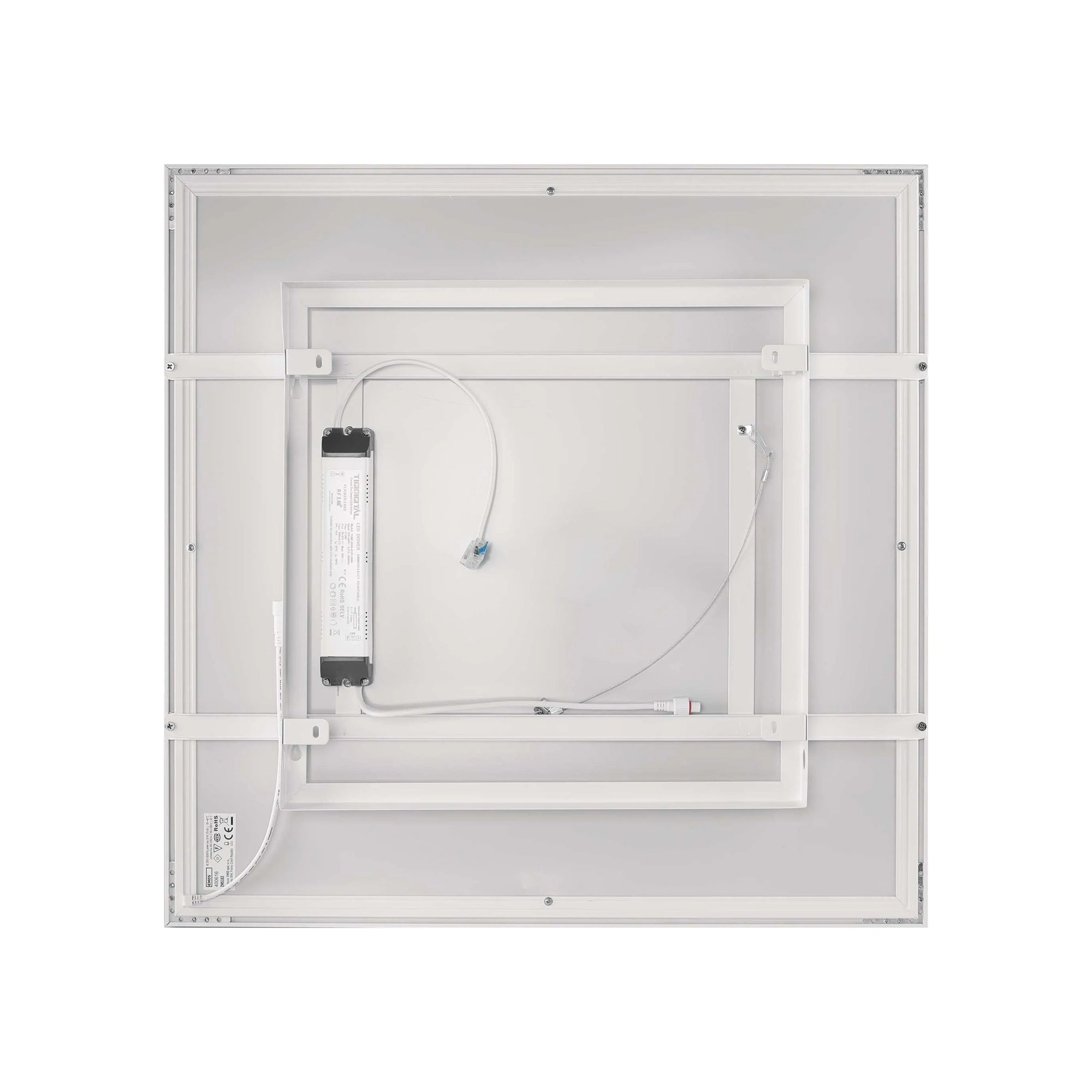 RIVI LED panel, s daljinskim, bijeli, 40W, CCT, IP20, 595×595mm