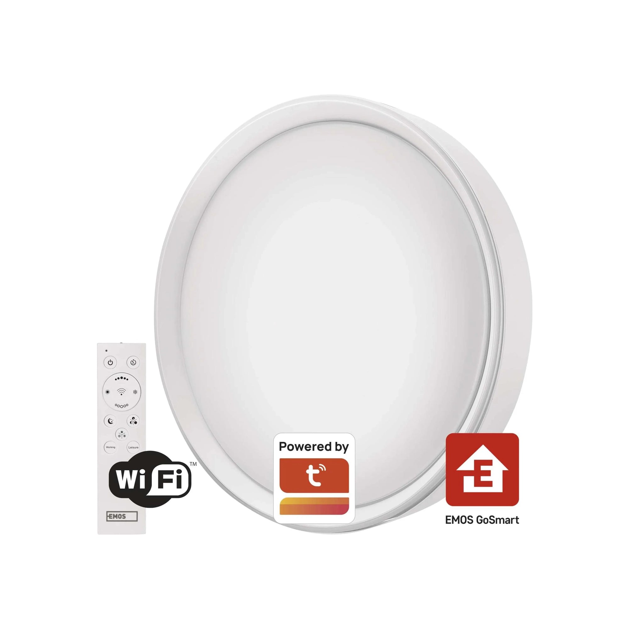 ILVI LED plafonjera, pametna, bijela, 30W, CCT, IP20, Ø400mm