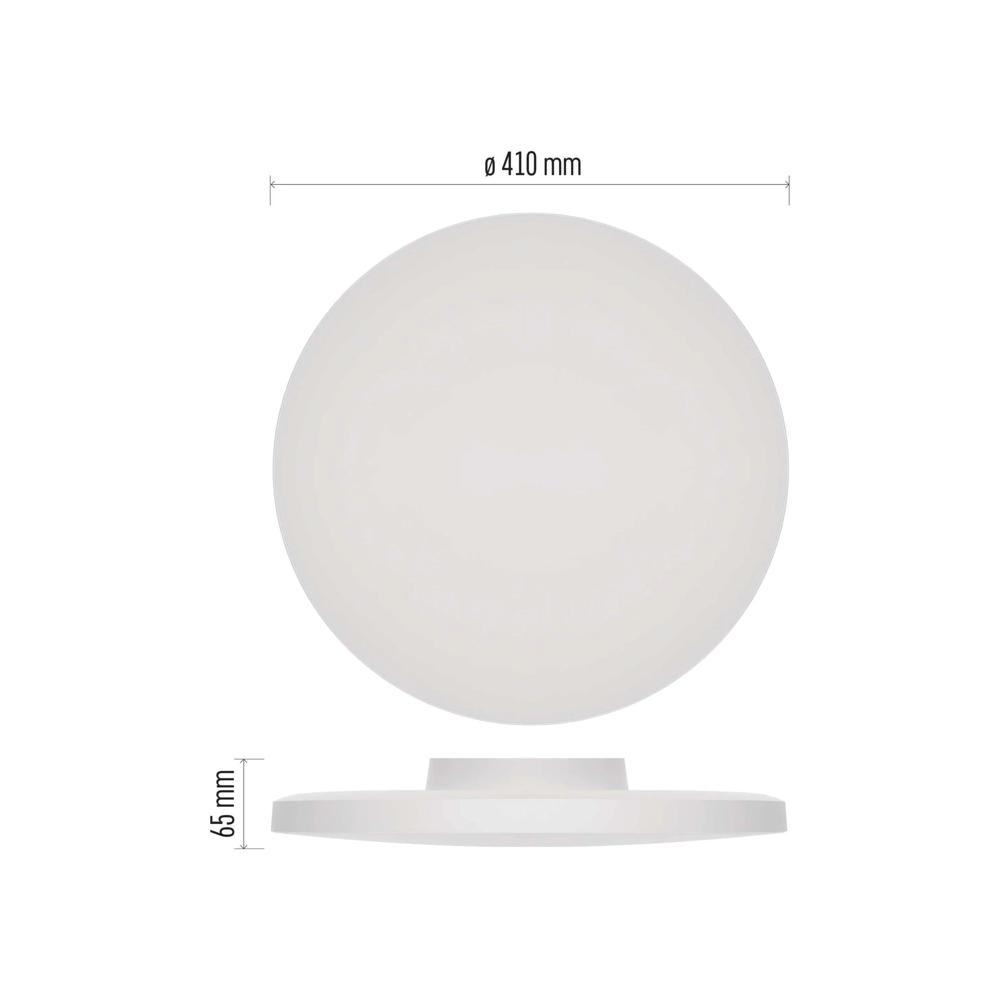 DIONI LED plafonjera, bijela, 32W, CCT, IP55, Ø410mm