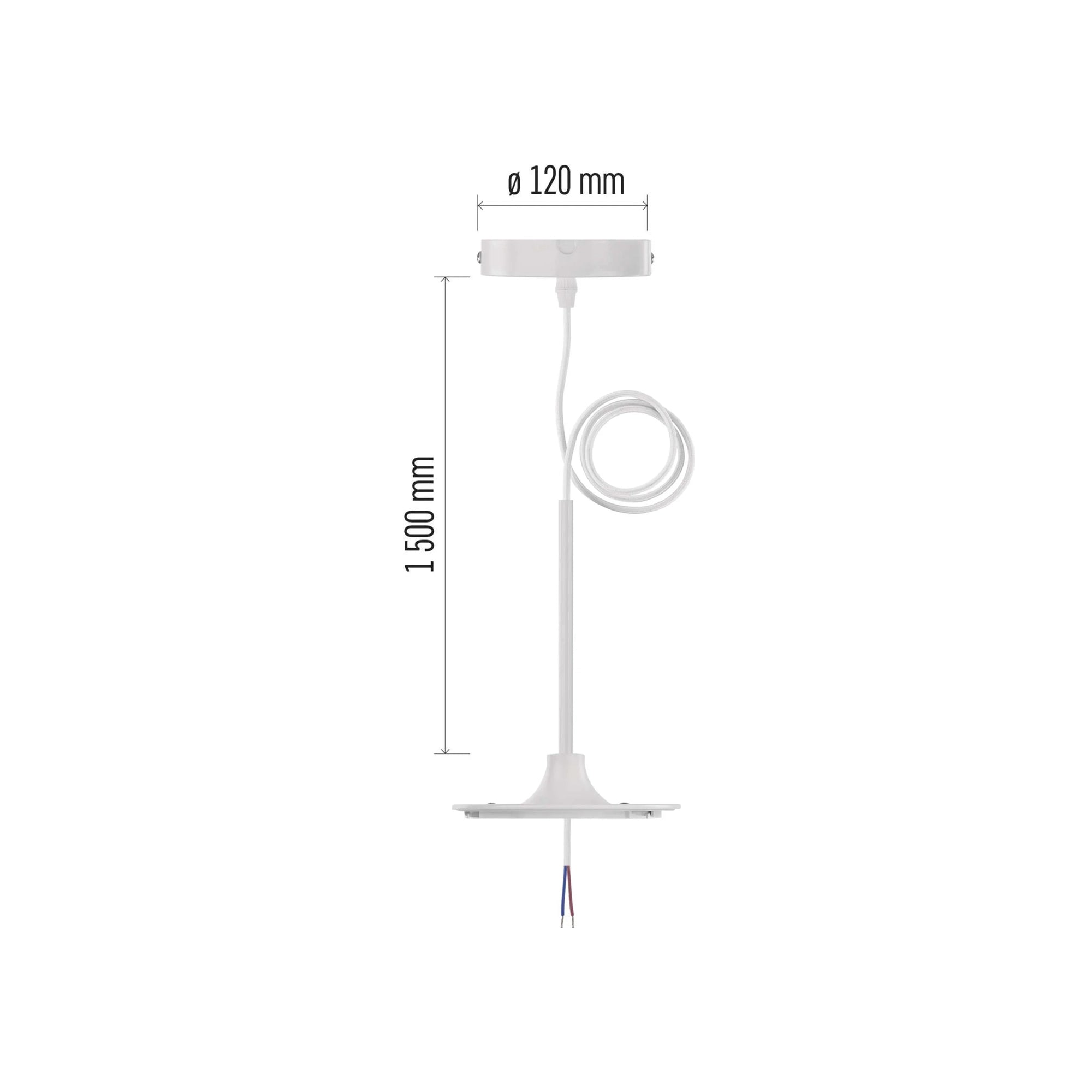 Ovjesni pribor za DIONI LED plafonjeru, bijeli, 1500mm