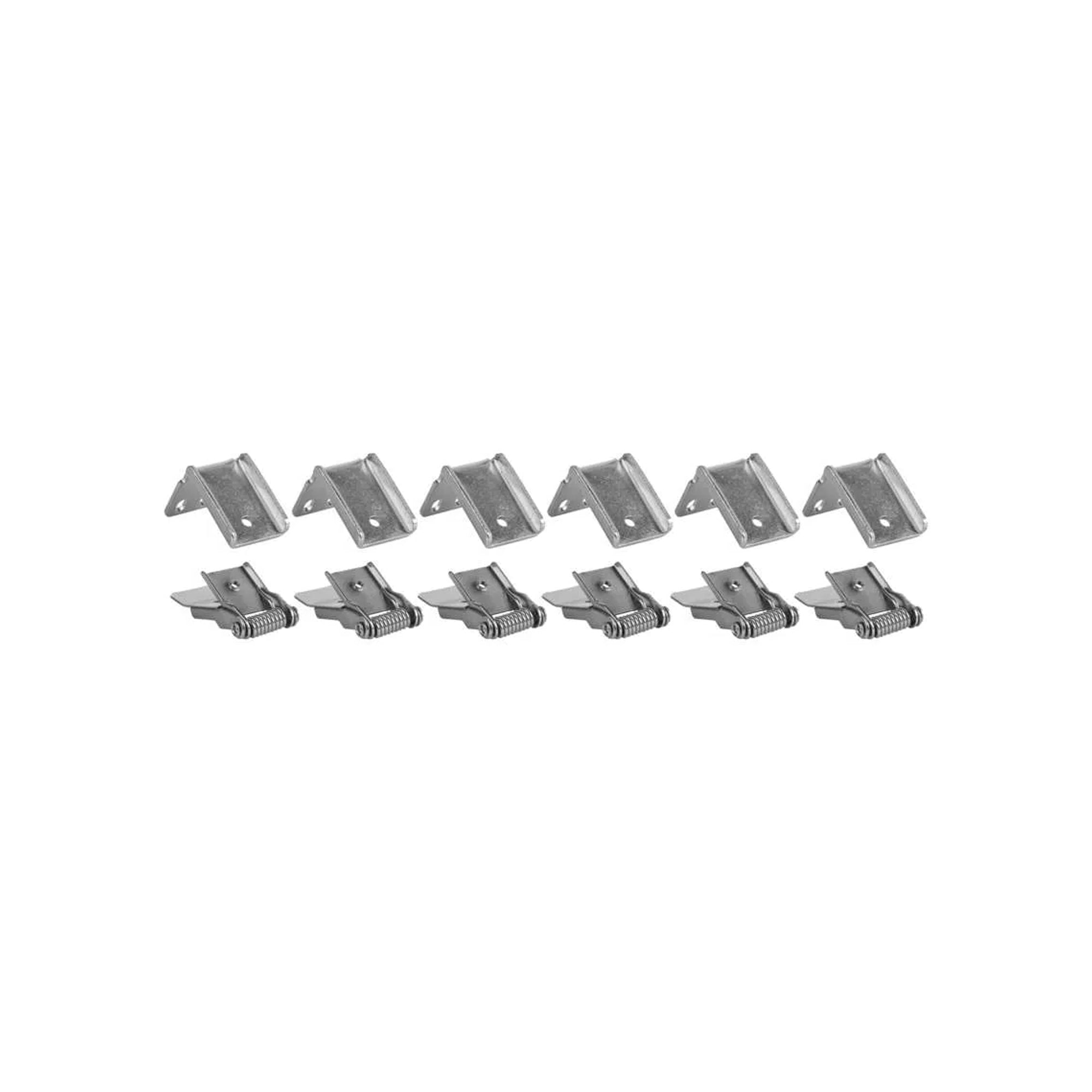 Set of clips for LED panel 1200x300, 6 pieces