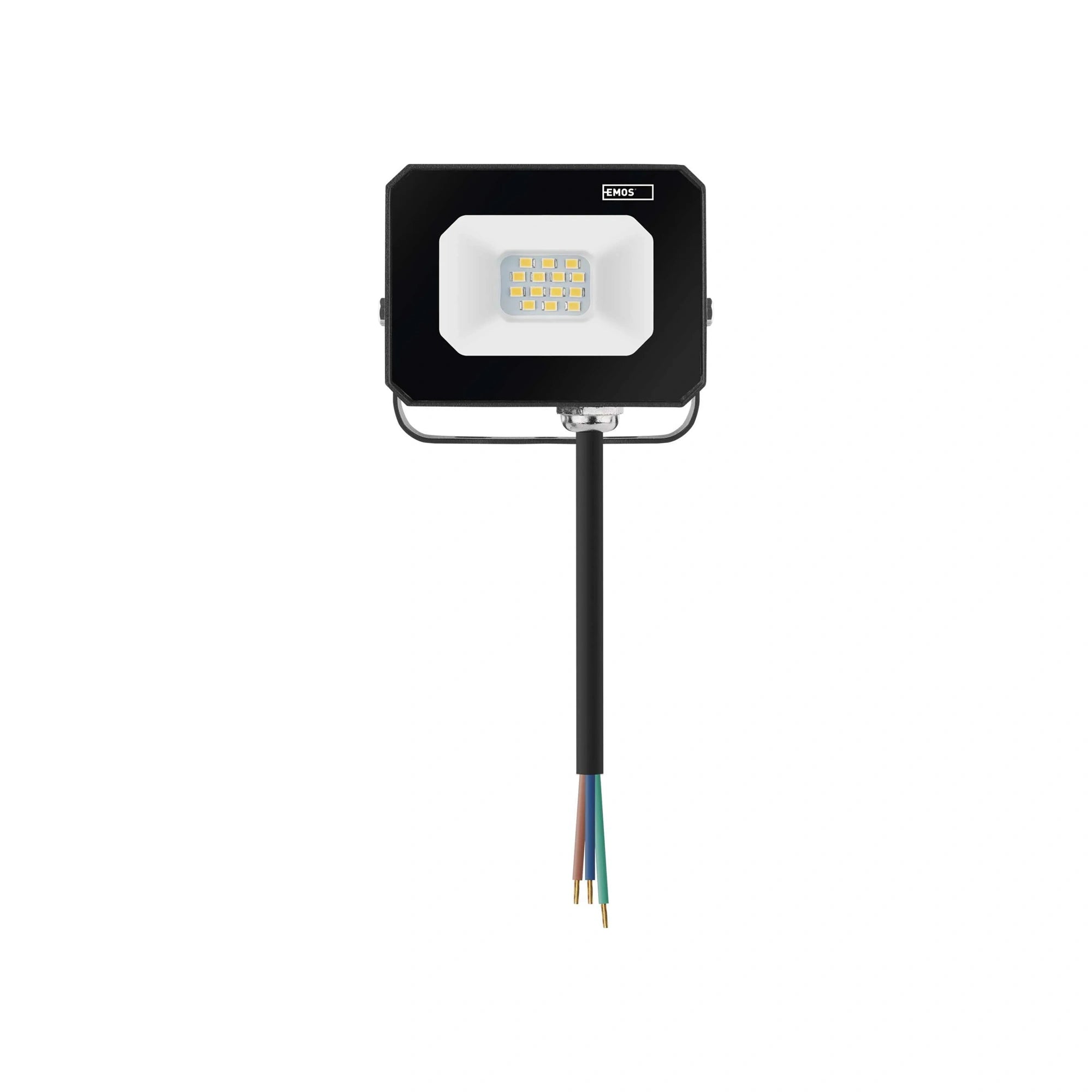 LED reflektor SIMPO, crni, 10W, 1000lm, 4000K, IP65