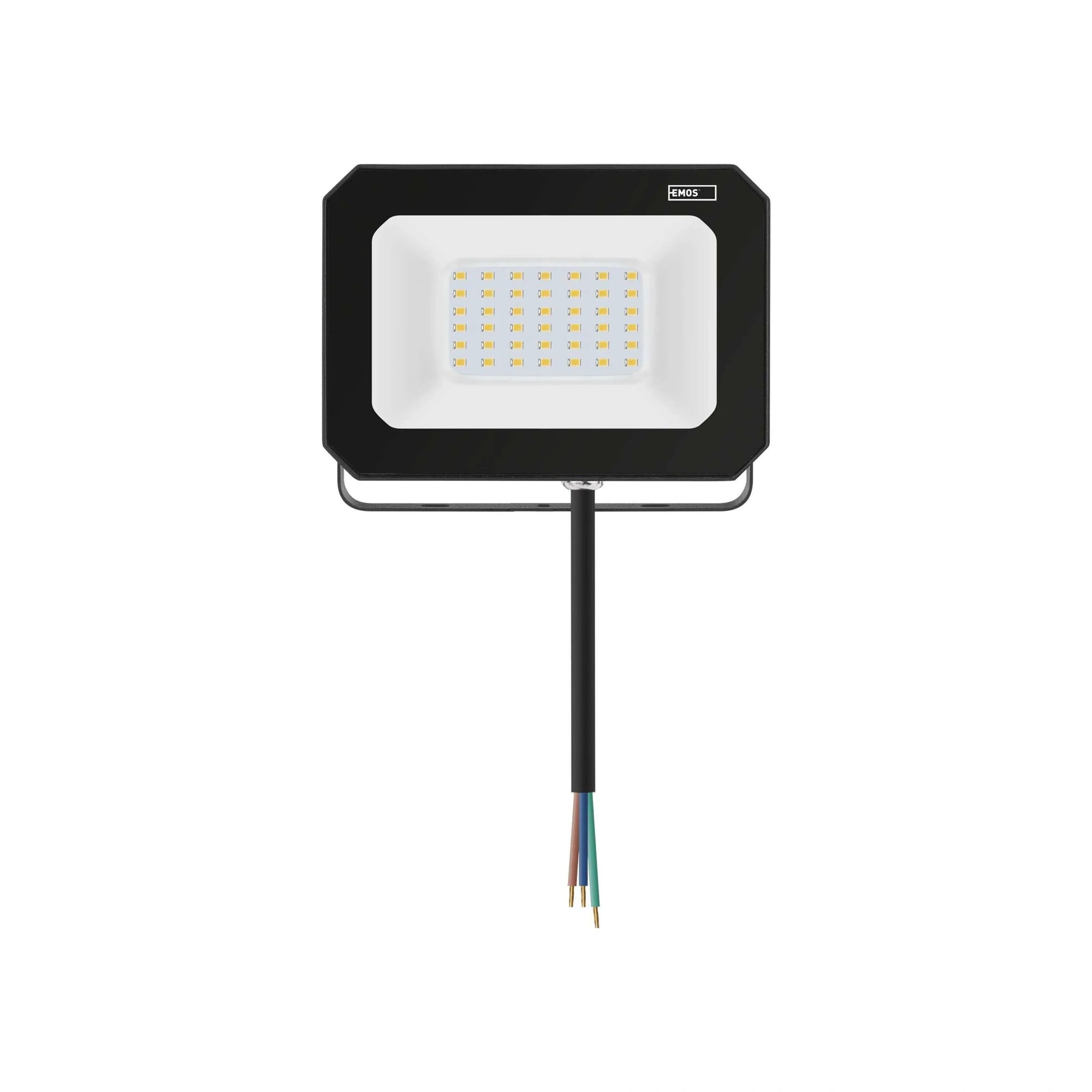 LED reflektor SIMPO, crni, 30W, 3000lm, 4000K, IP65