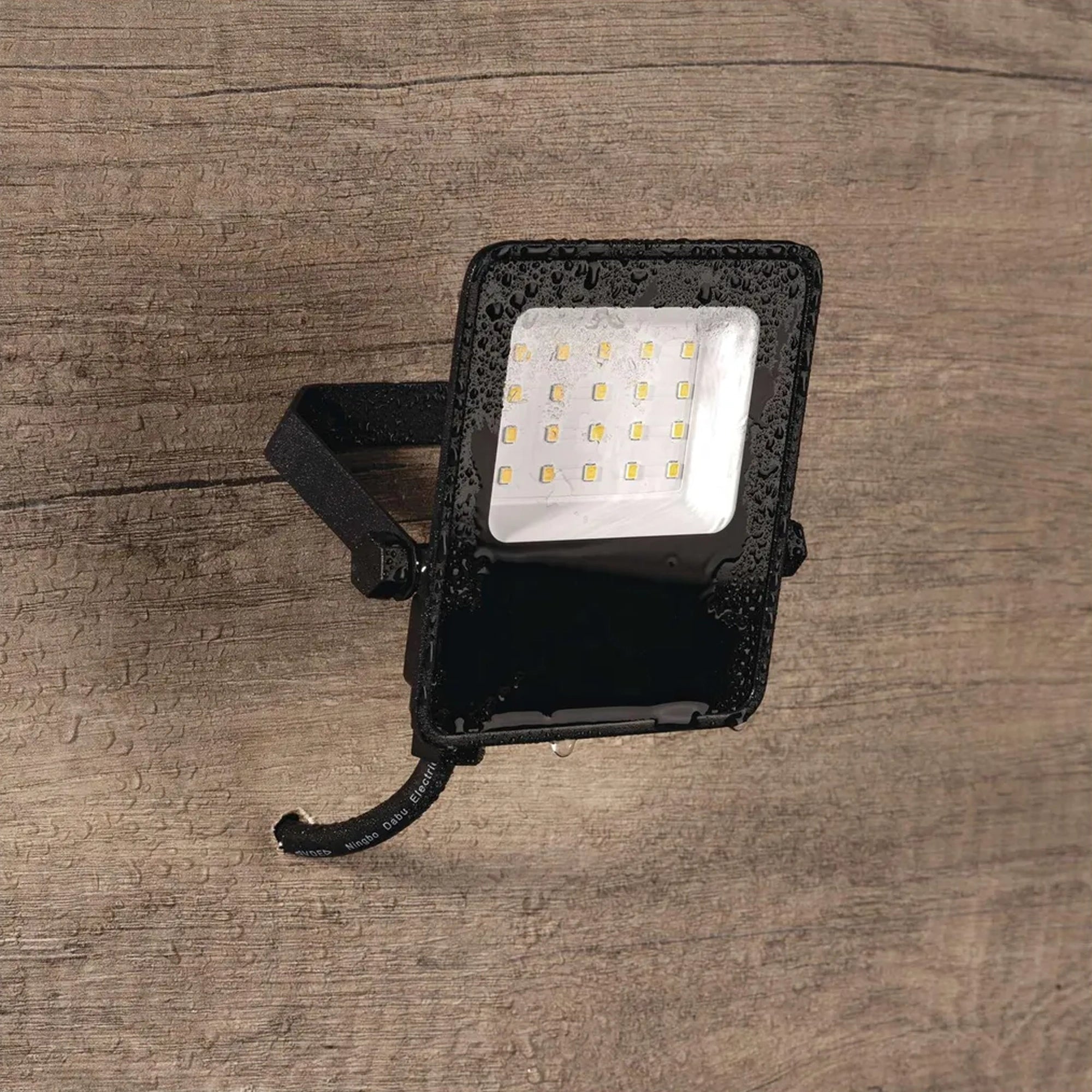 LED reflektor VISIO, crni, 10W, 1500lm, 4000K, IP65