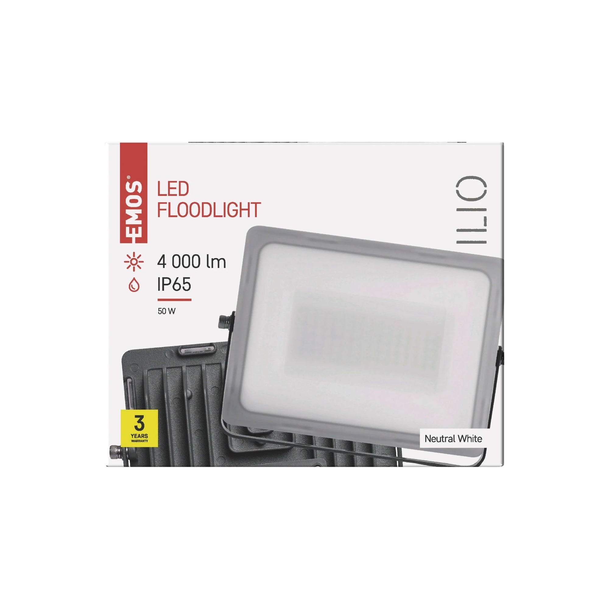 ILIO LED reflektor, 51W, 4600lm, 4000K