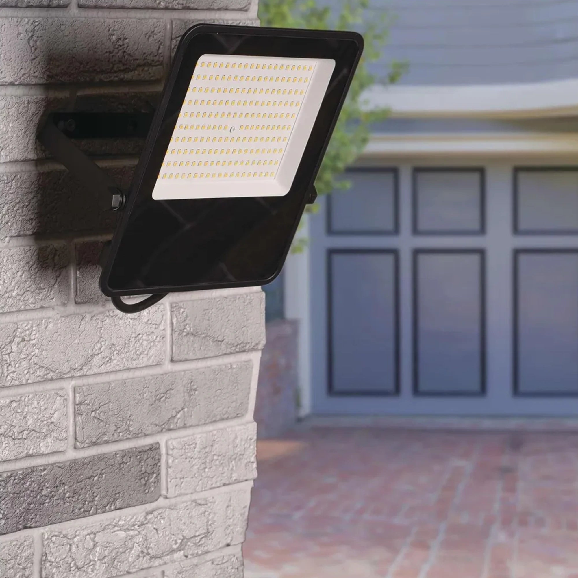 LED reflektor VISIO, crni, 100W, 15000lm, 4000K, IP65