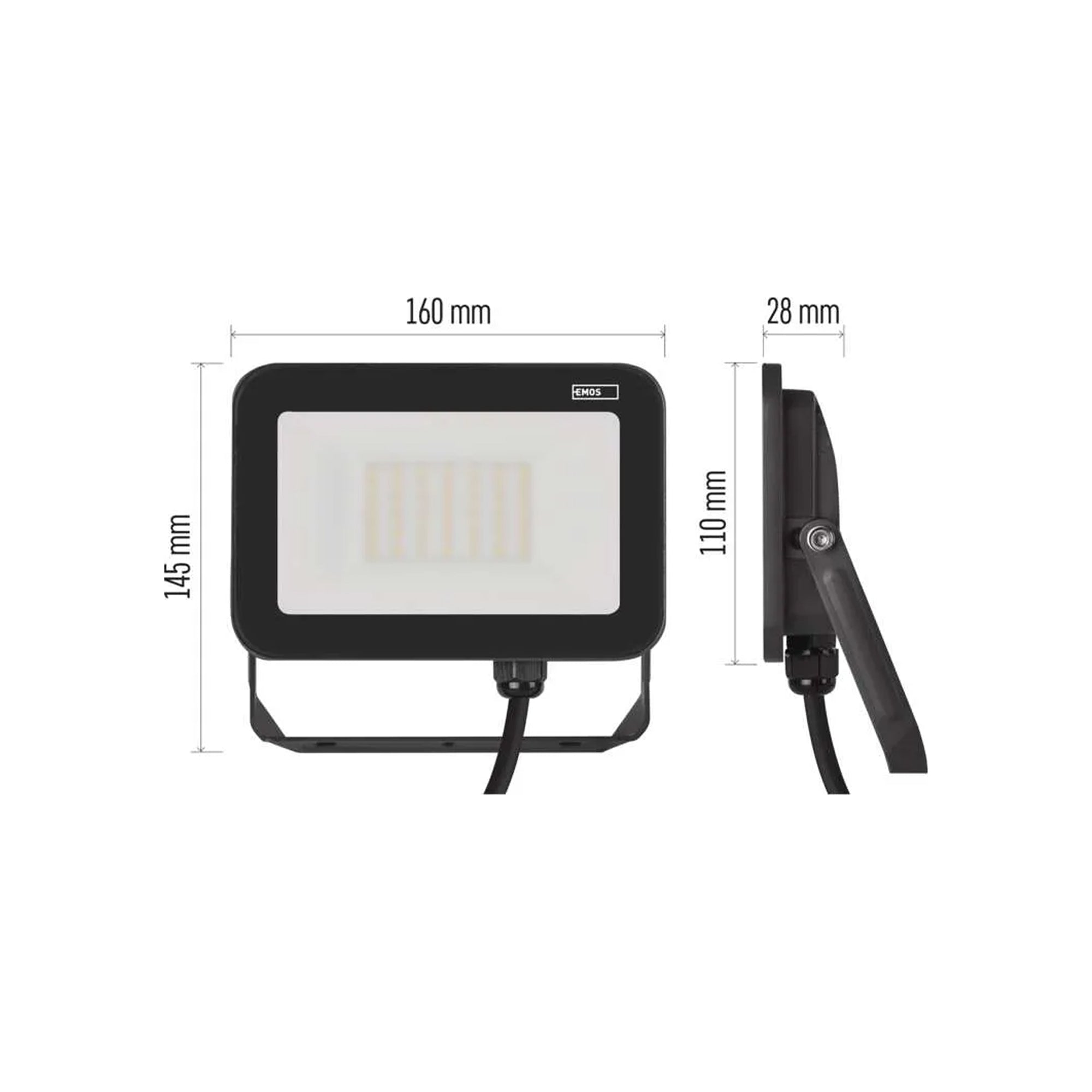 INOVO LED reflector, 30W, 3300lm, 4000K