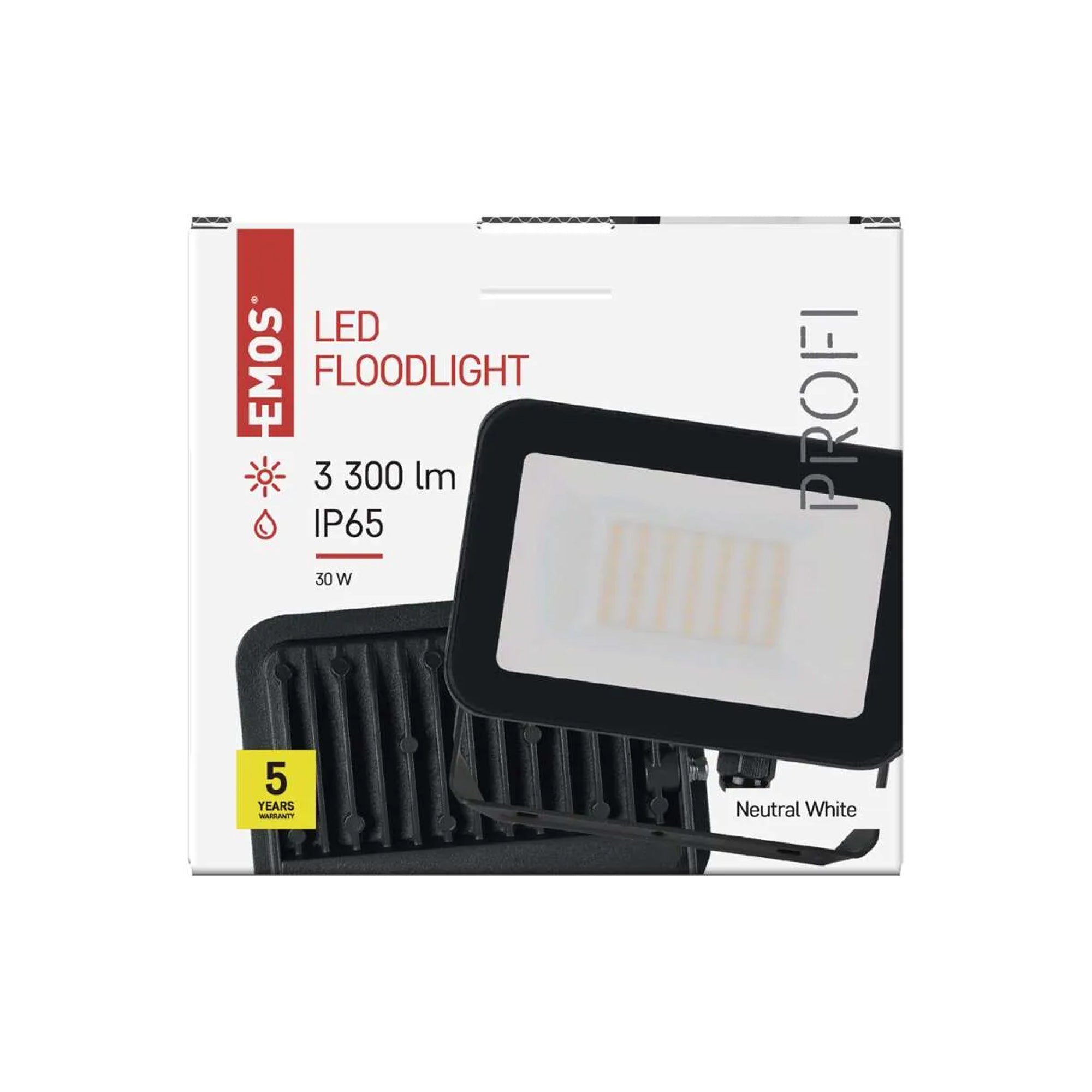 INOVO LED reflector, 30W, 3300lm, 4000K