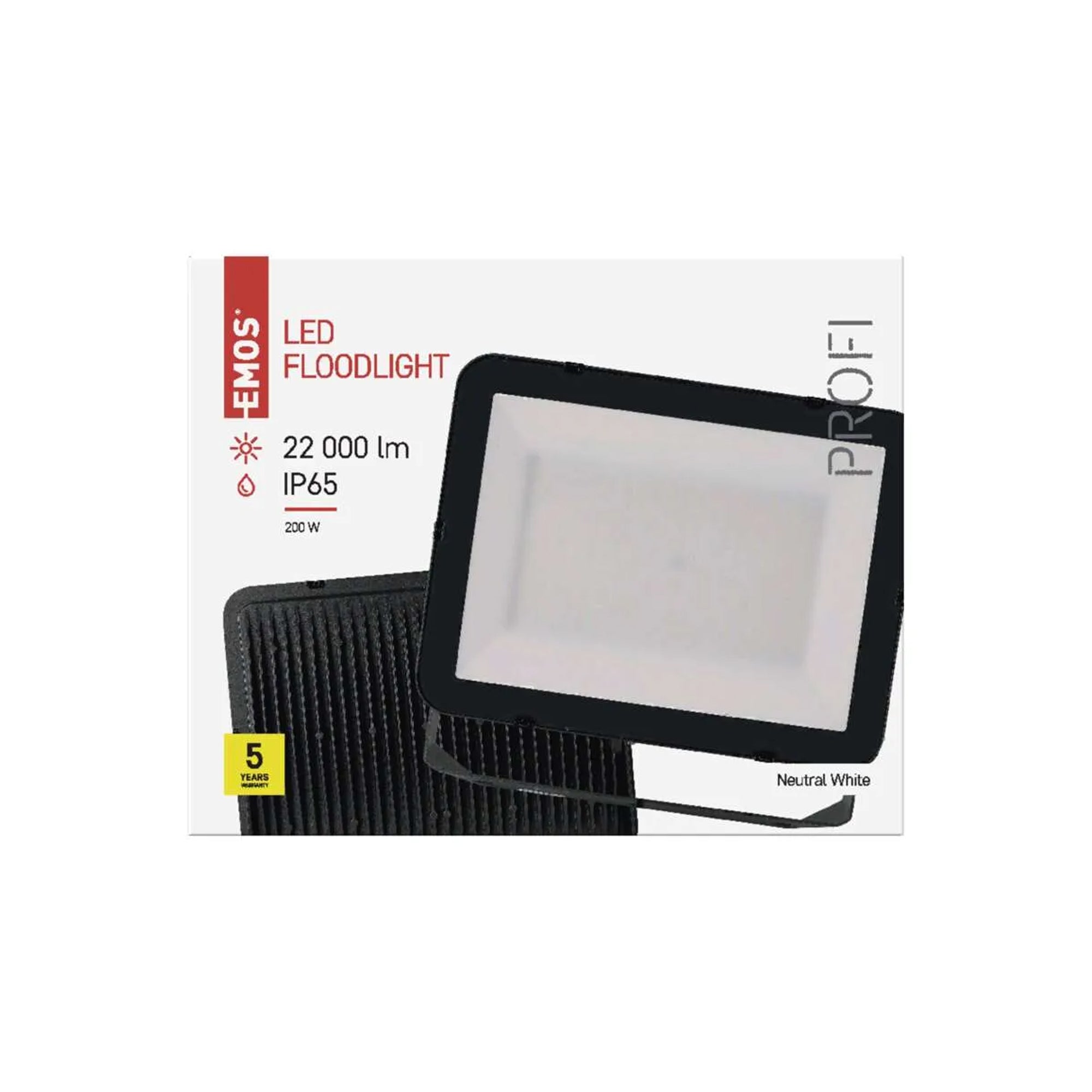 INOVO LED reflector, 200W, 22000lm, 4000K