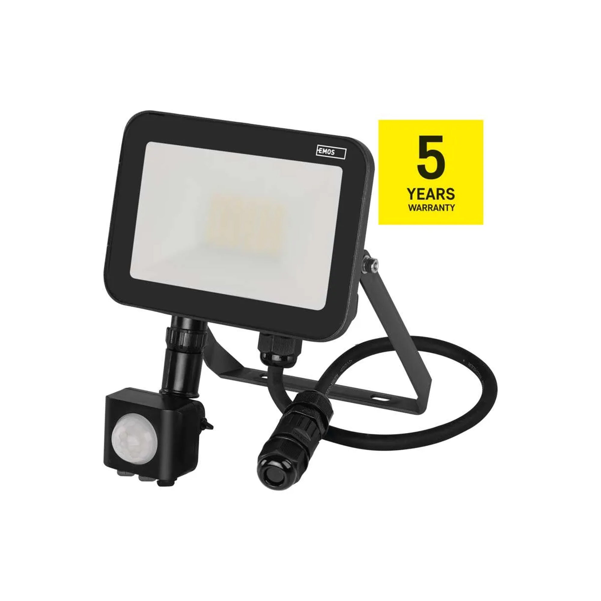 INOVO LED spotlight with sensor, 20W, 2200lm, 4000K