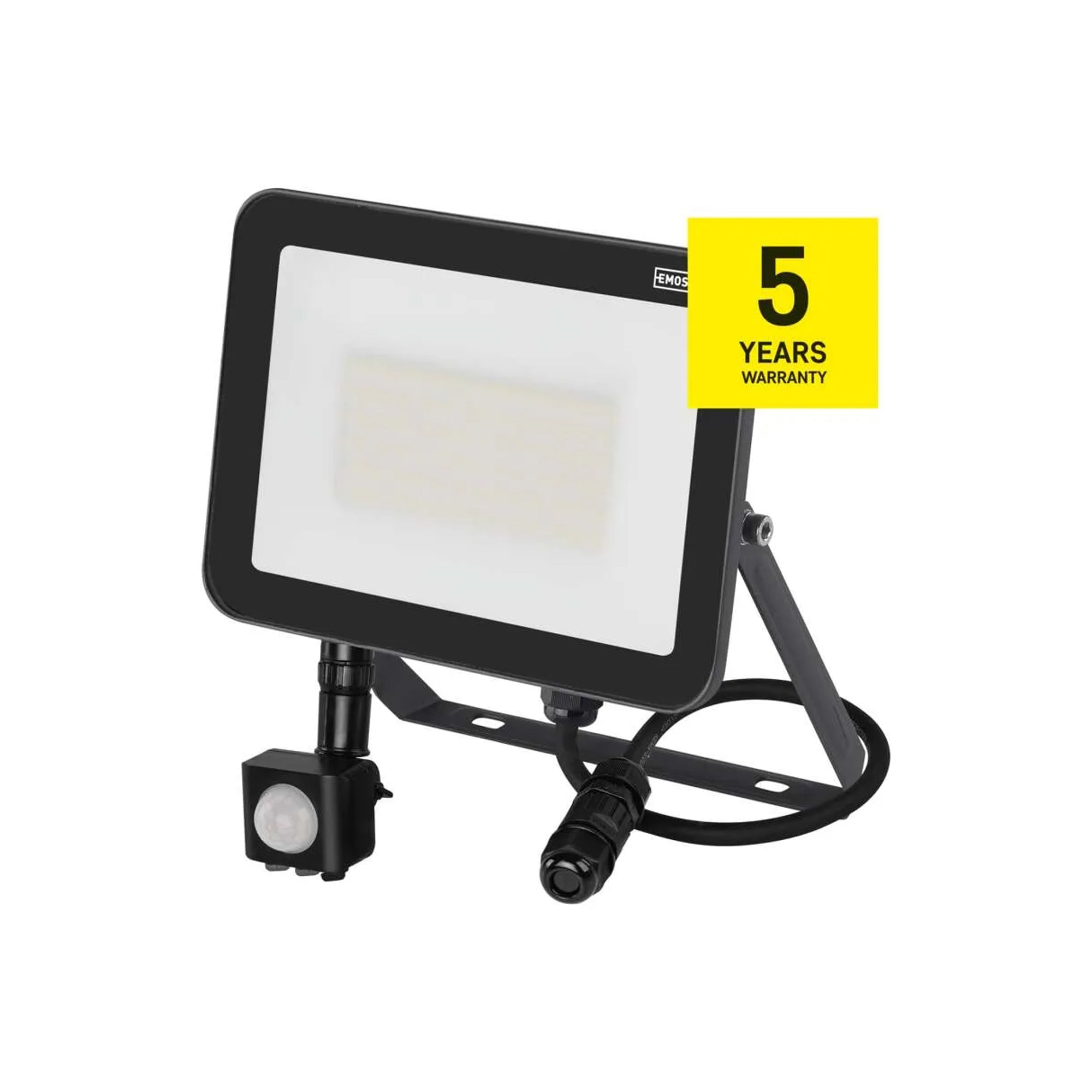 INOVO LED spotlight with sensor, 50W, 5500lm, 4000K