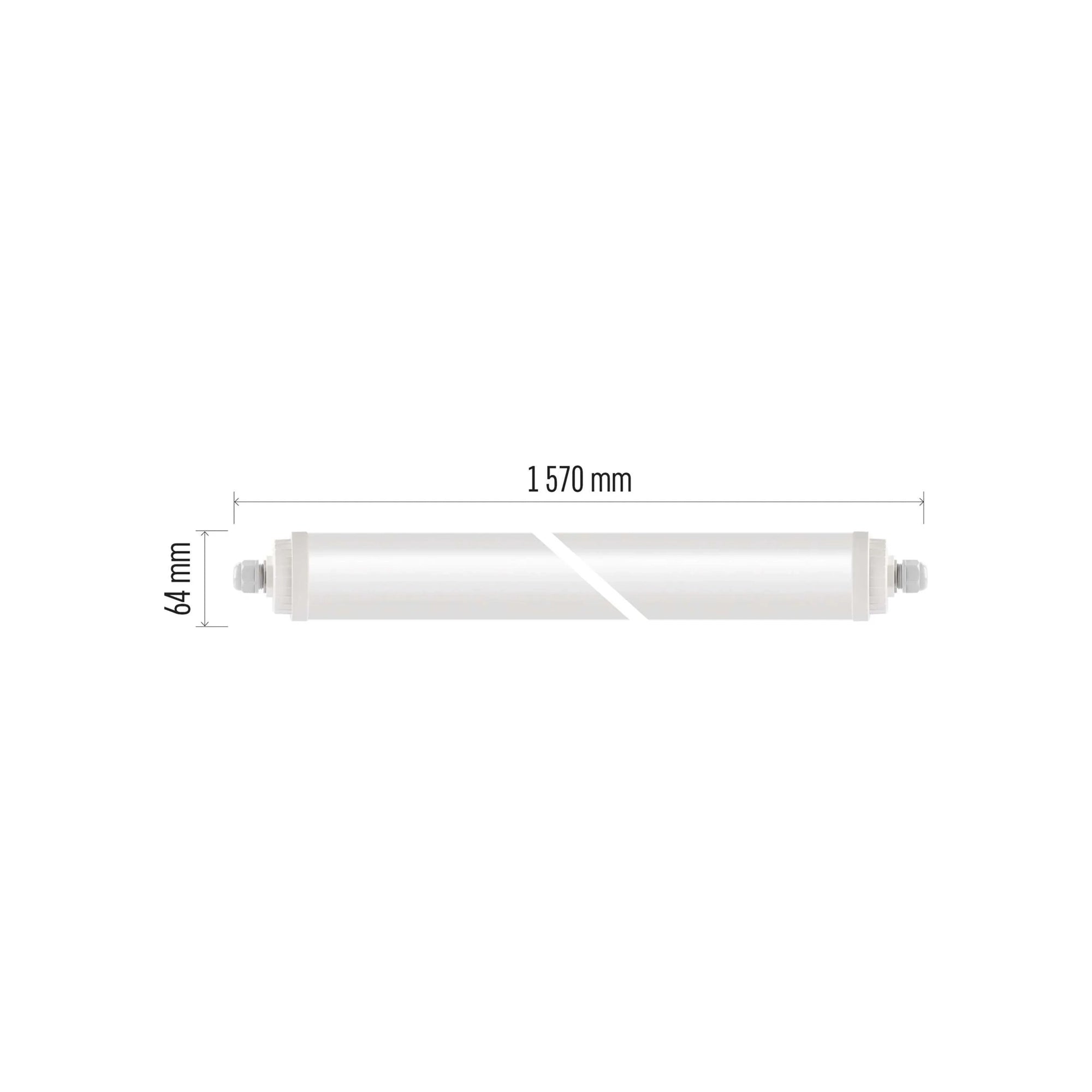 LED vodotijesna svjetiljka FESTY, 51W, 4000K, IP65