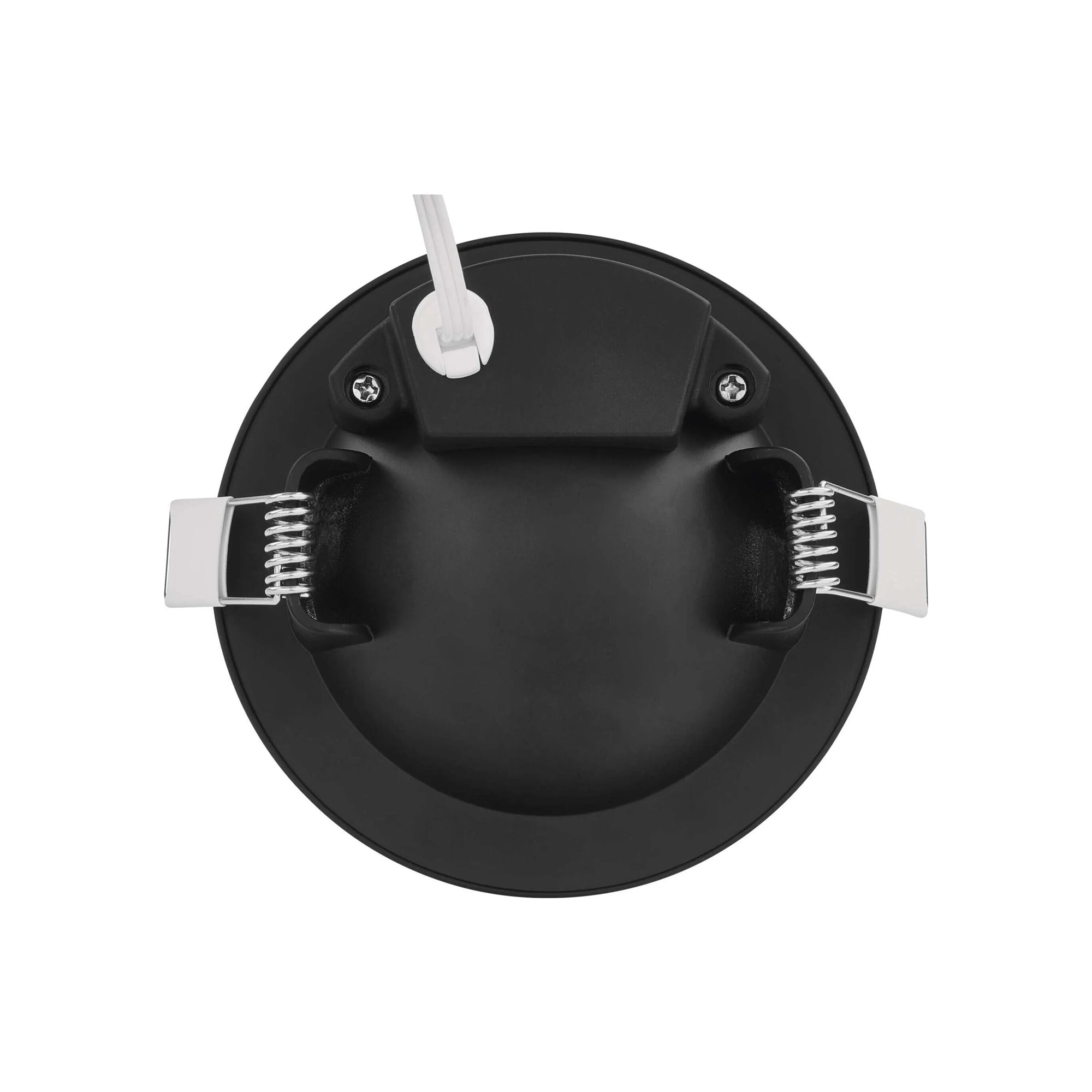 GERI LED ugradbena svjetiljka, crna, 6.5W, CCT, IP20, Ø105mm