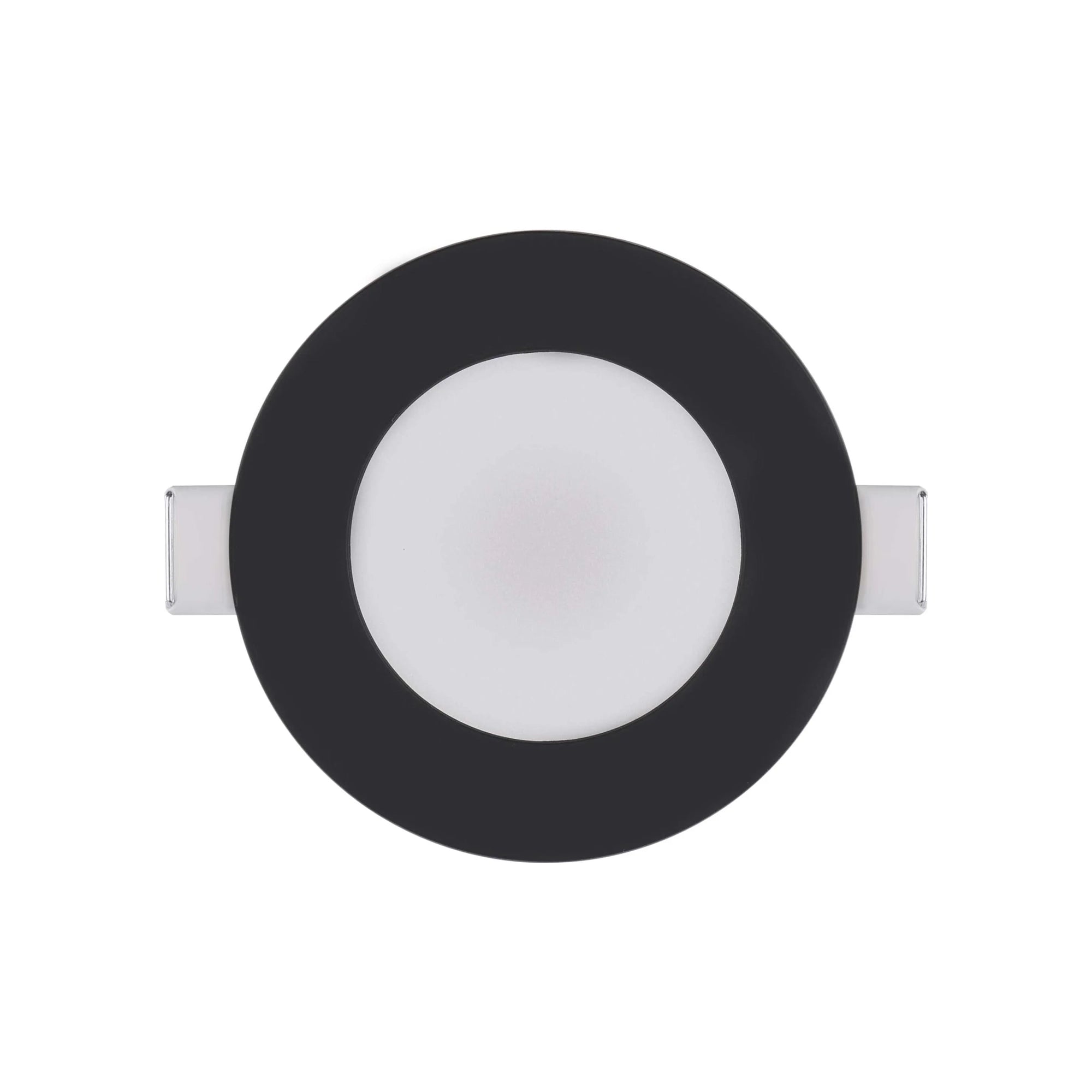 LORI LED ugradbena svjetiljka, crna, 4.5W, 2700K/4000K, IP65, Ø85mm