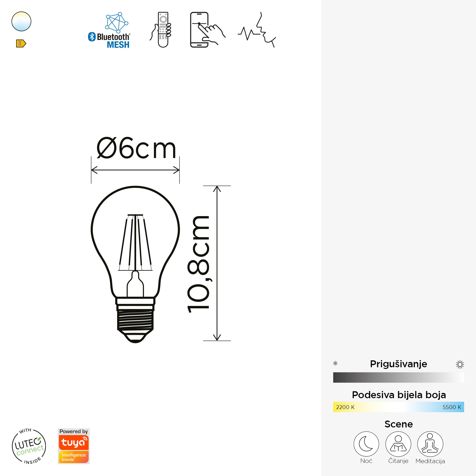 FILAMENT A60 E27