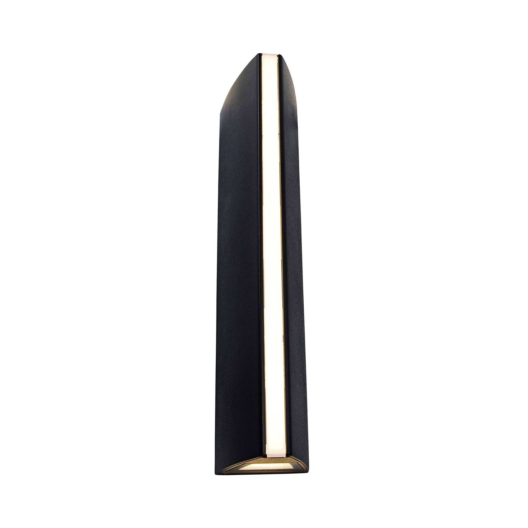 LEO LED zidna svjetiljka, mat crna, 14.5W, 3000K, IP54, 300mm