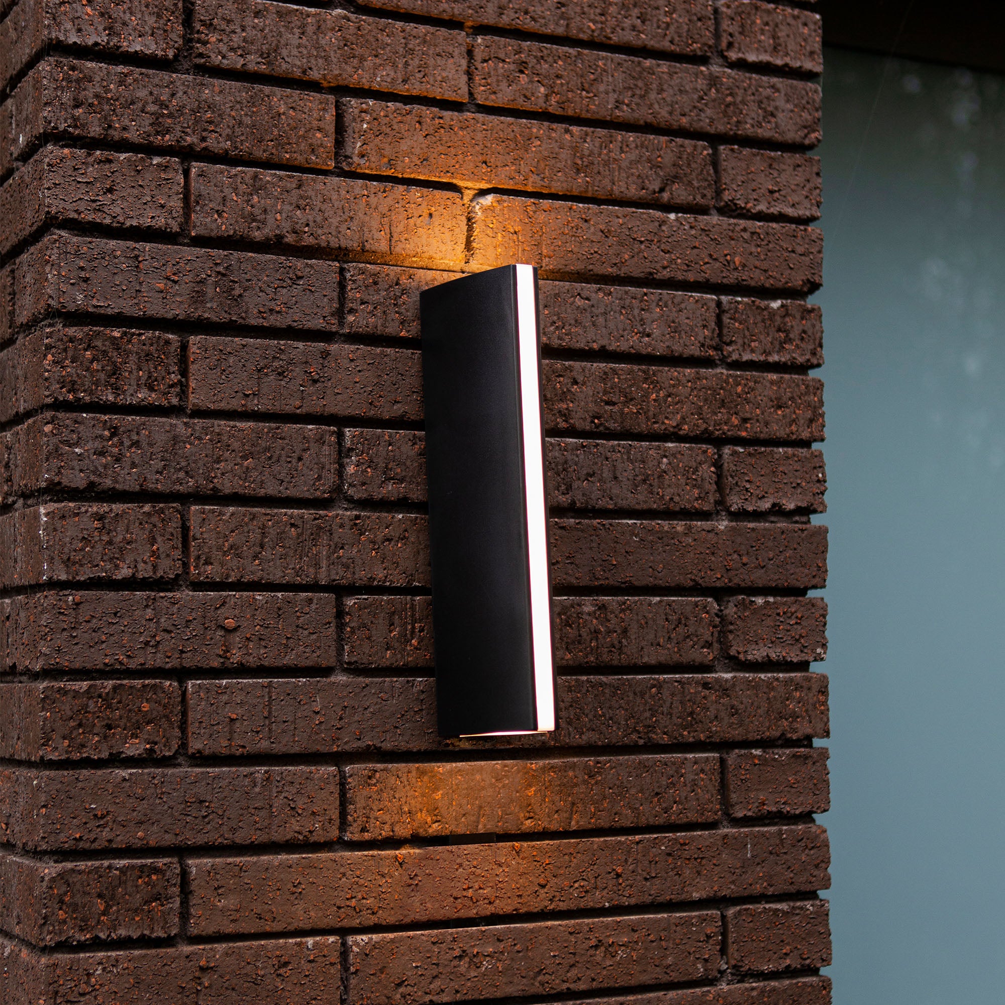 LEO LED zidna svjetiljka, tamno siva, 14.5W, 3000K, IP54, 300mm