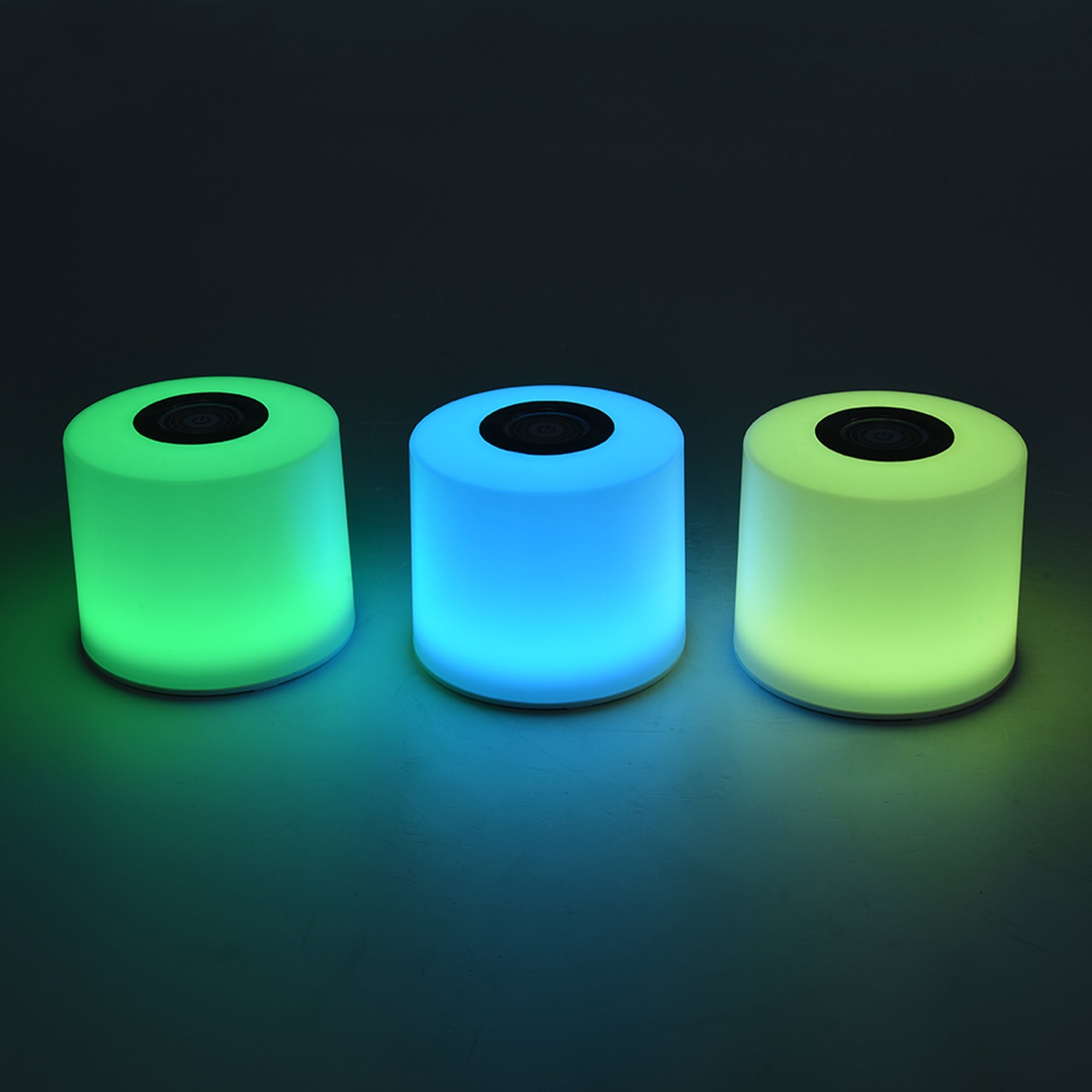 NOMA+ LED stolna lampa, pametna, bijela, 2.3W, CCT+RGB, IP44, 85mm