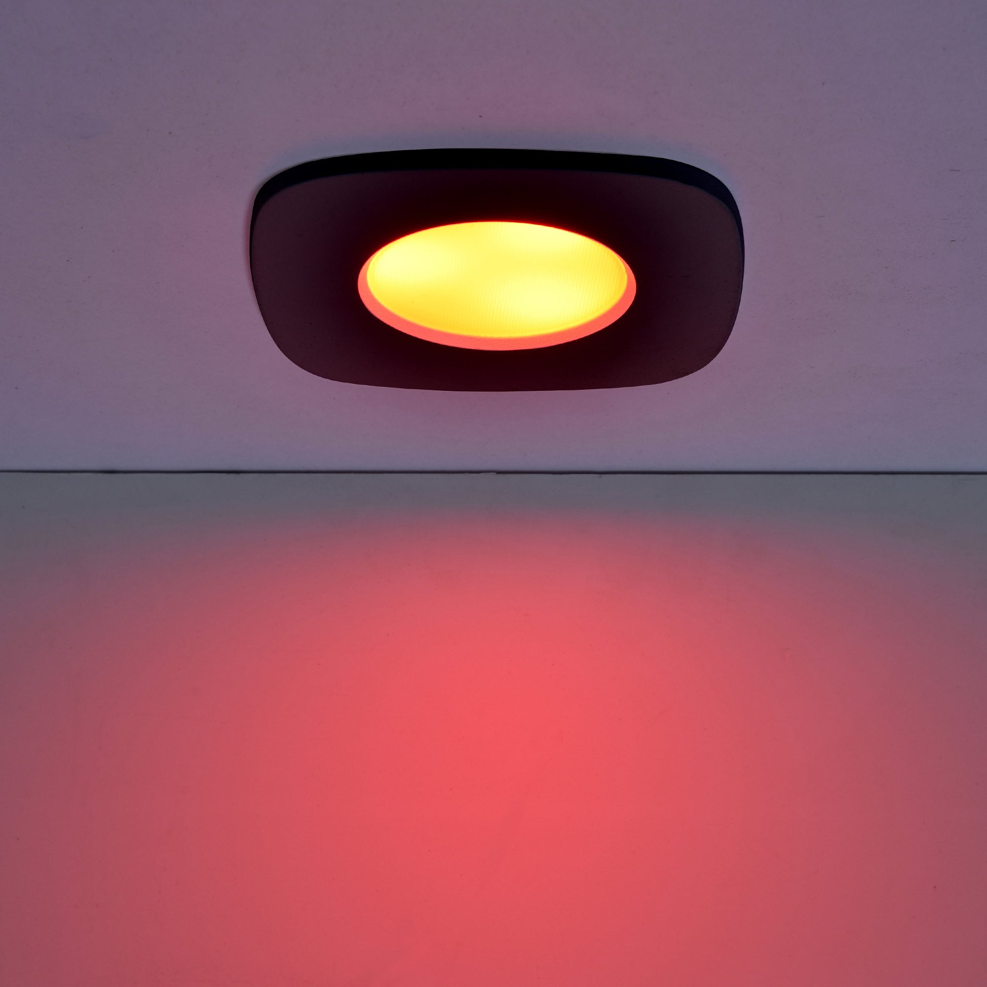 RINA pametna LED ugradbena svjetiljka 7,7W CCT+RGB crna