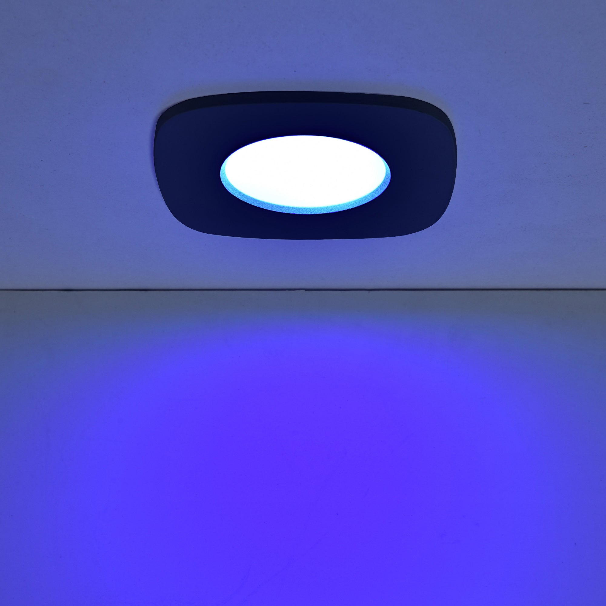 RINA pametna LED ugradbena svjetiljka 7,7W CCT+RGB crna