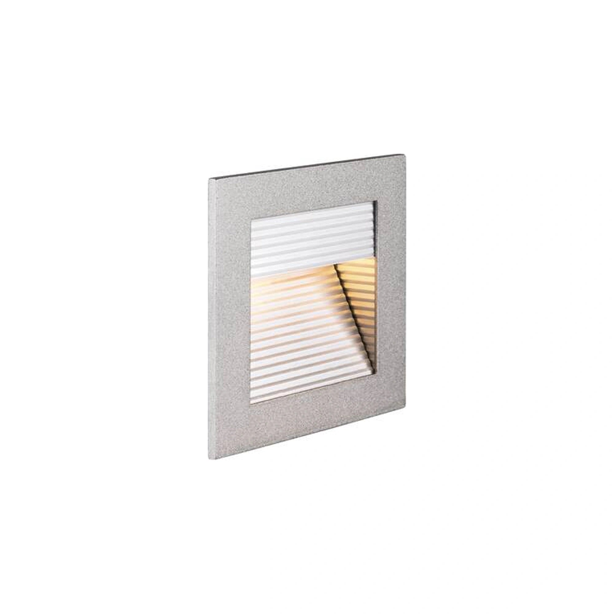LED ugradbena svjetiljka FRAME CURVE, zidna, siva, 3W, 2700K, IP20